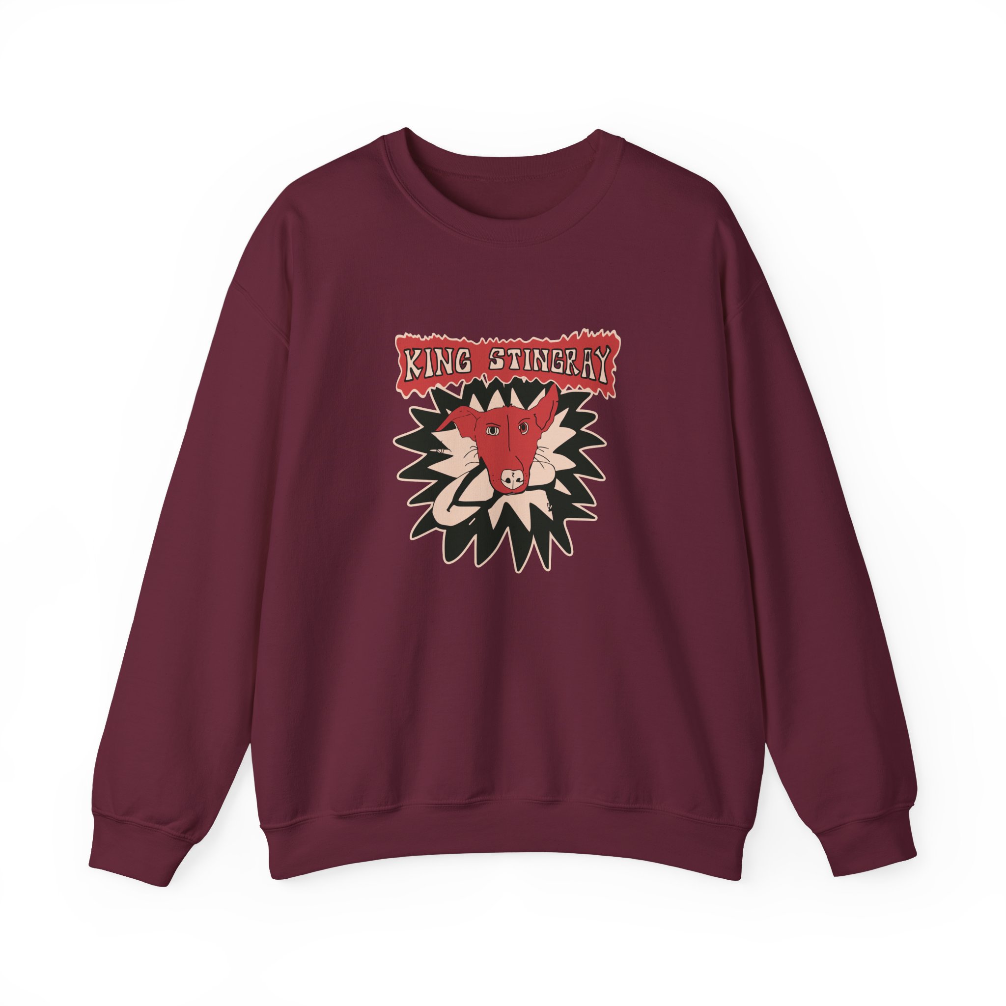 King Stingray Dog With Thong Unisex Heavy Blendâ„¢ Crewneck Sweatshirt