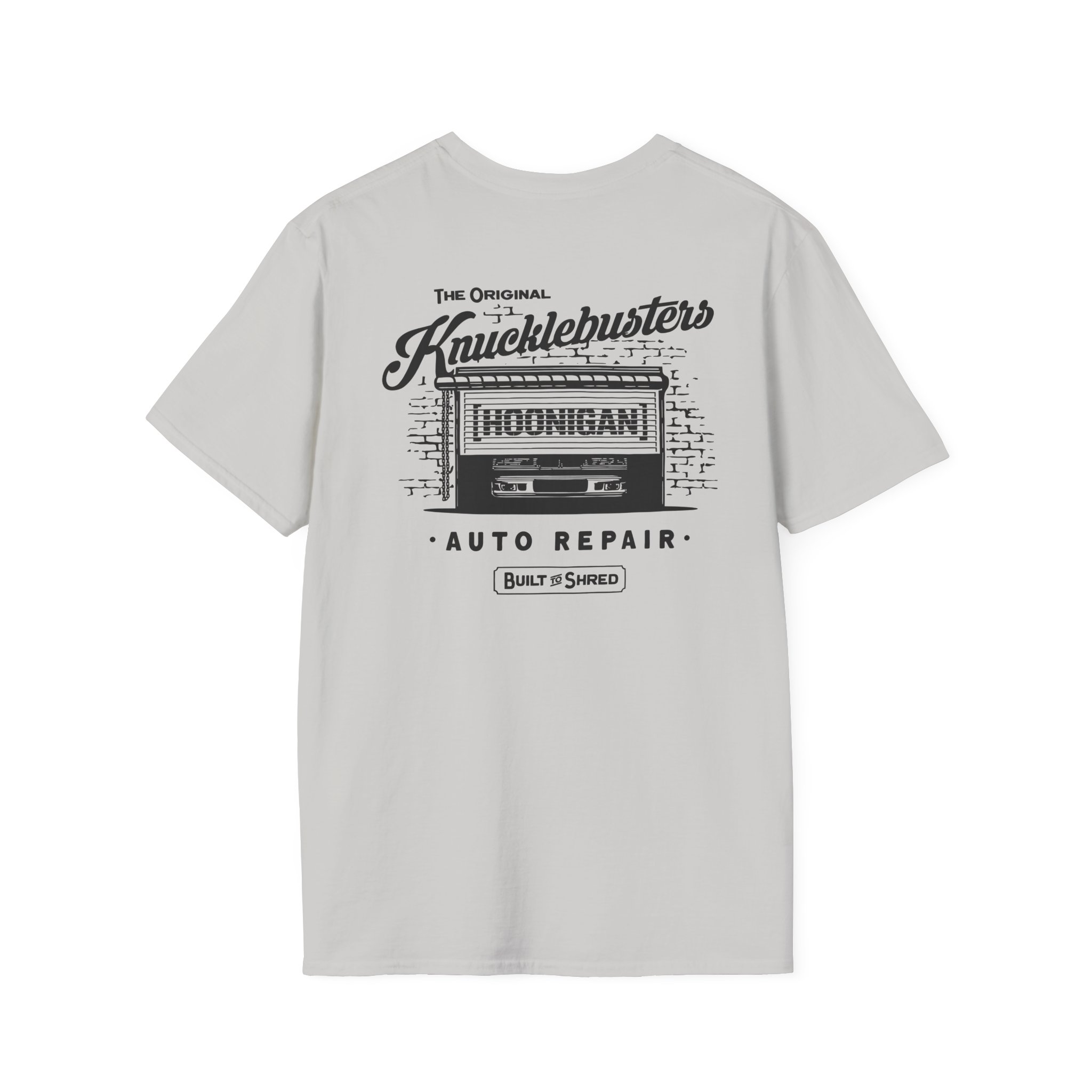 Hoonigan Knucklebusters Auto Repair Unisex Softstyle T-Shirt