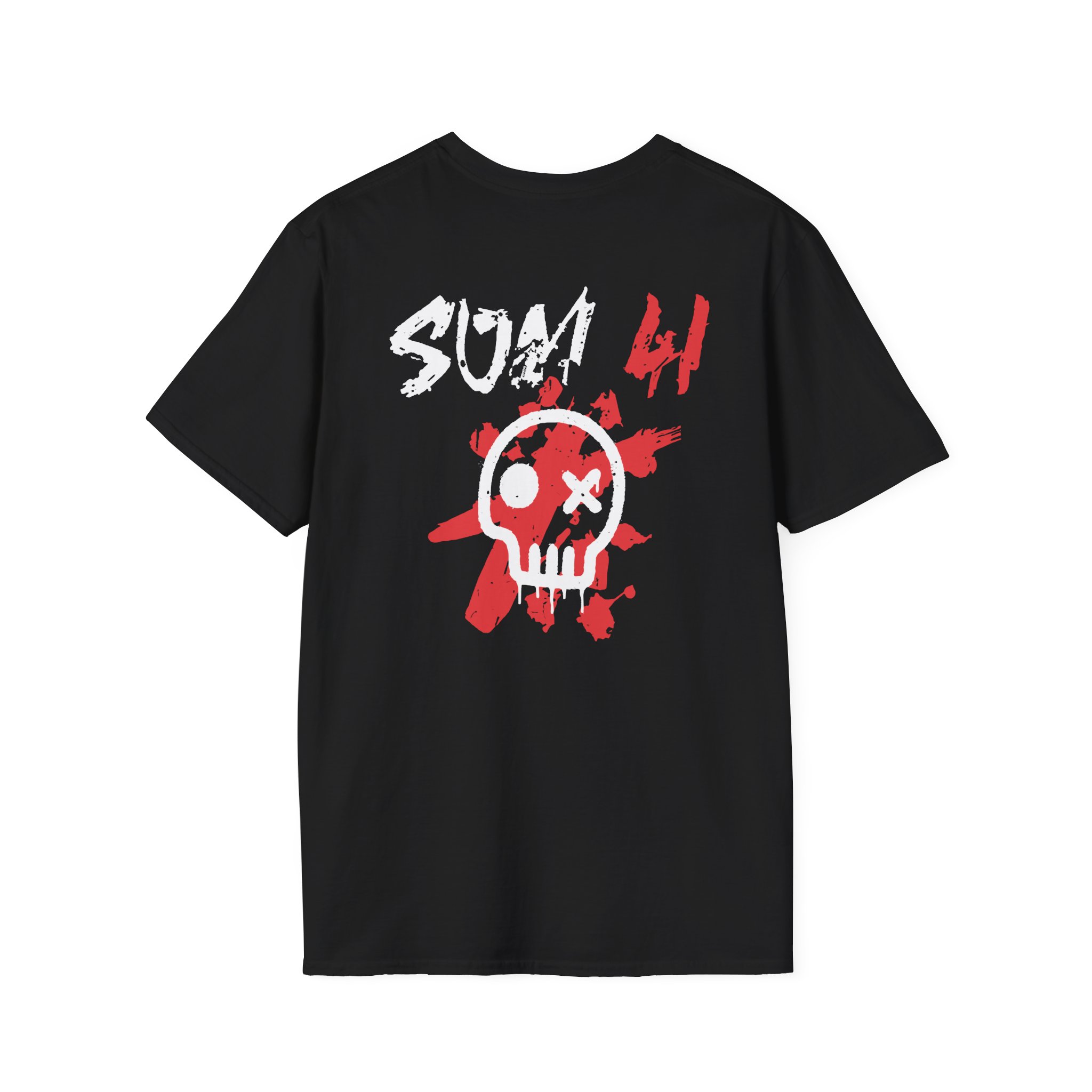 Sum 41 Skull Unisex Softstyle T-Shirt