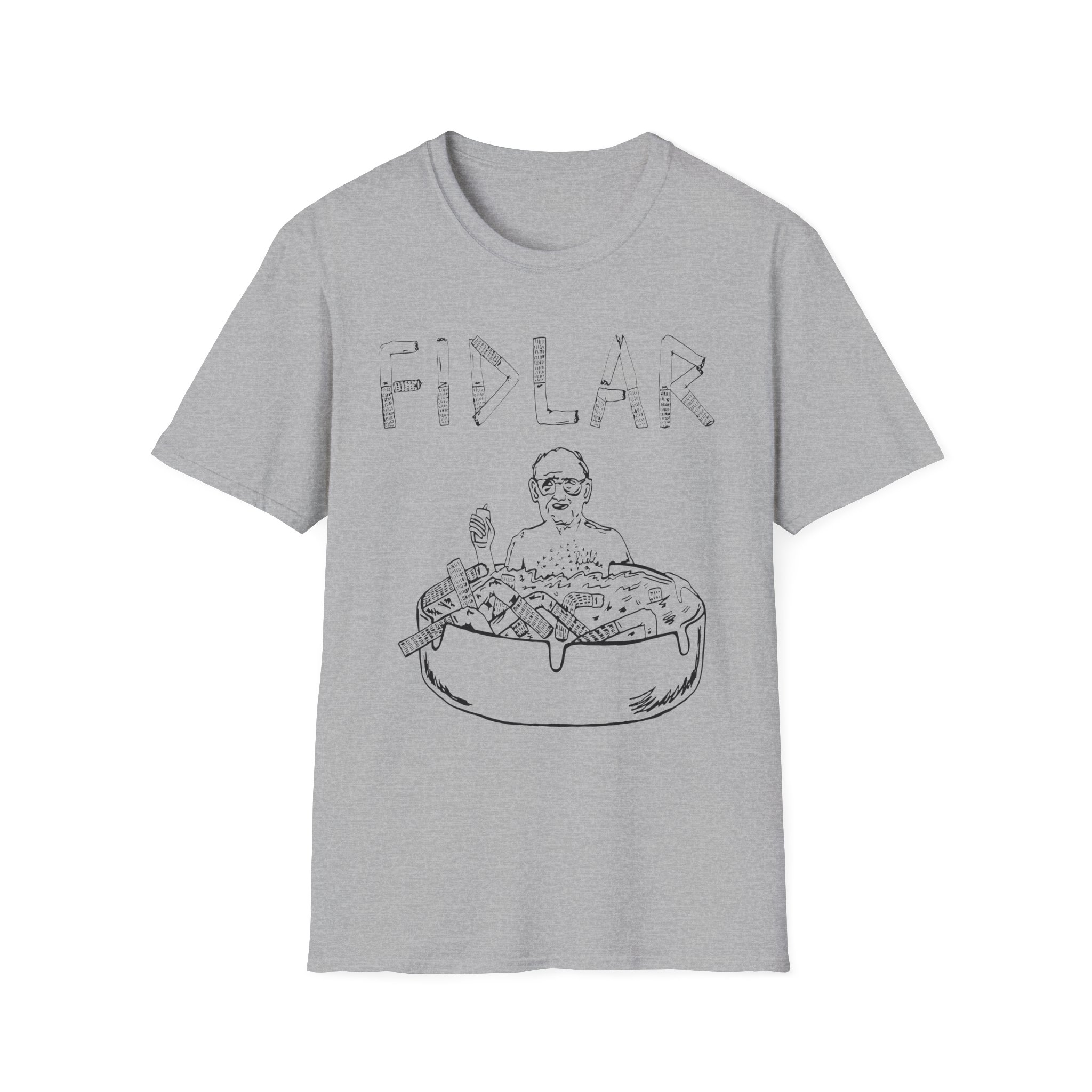 Fidlar Ashtray Unisex Softstyle T-Shirt