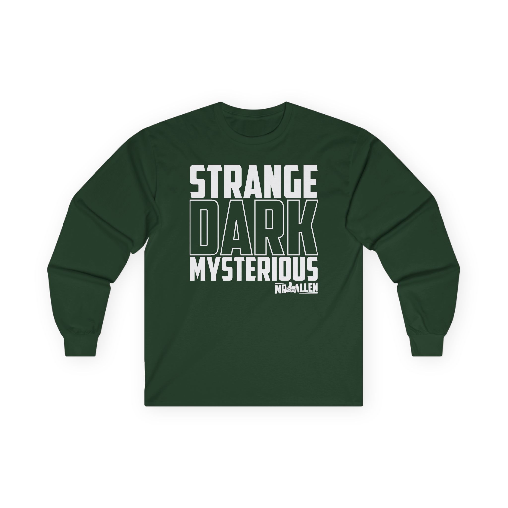 Mrballen Strange Dark Mysterious Unisex Ultra Cotton Long Sleeve Tee