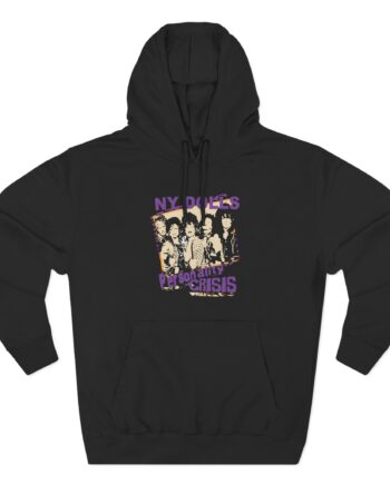 New York Dolls Personality Crisis Three-Panel Fleece Hoodie