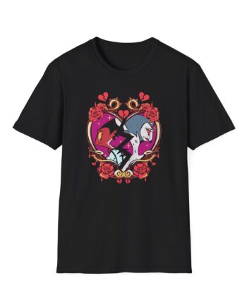 Vivziepop Shattered Hearts Unisex Softstyle T-Shirt
