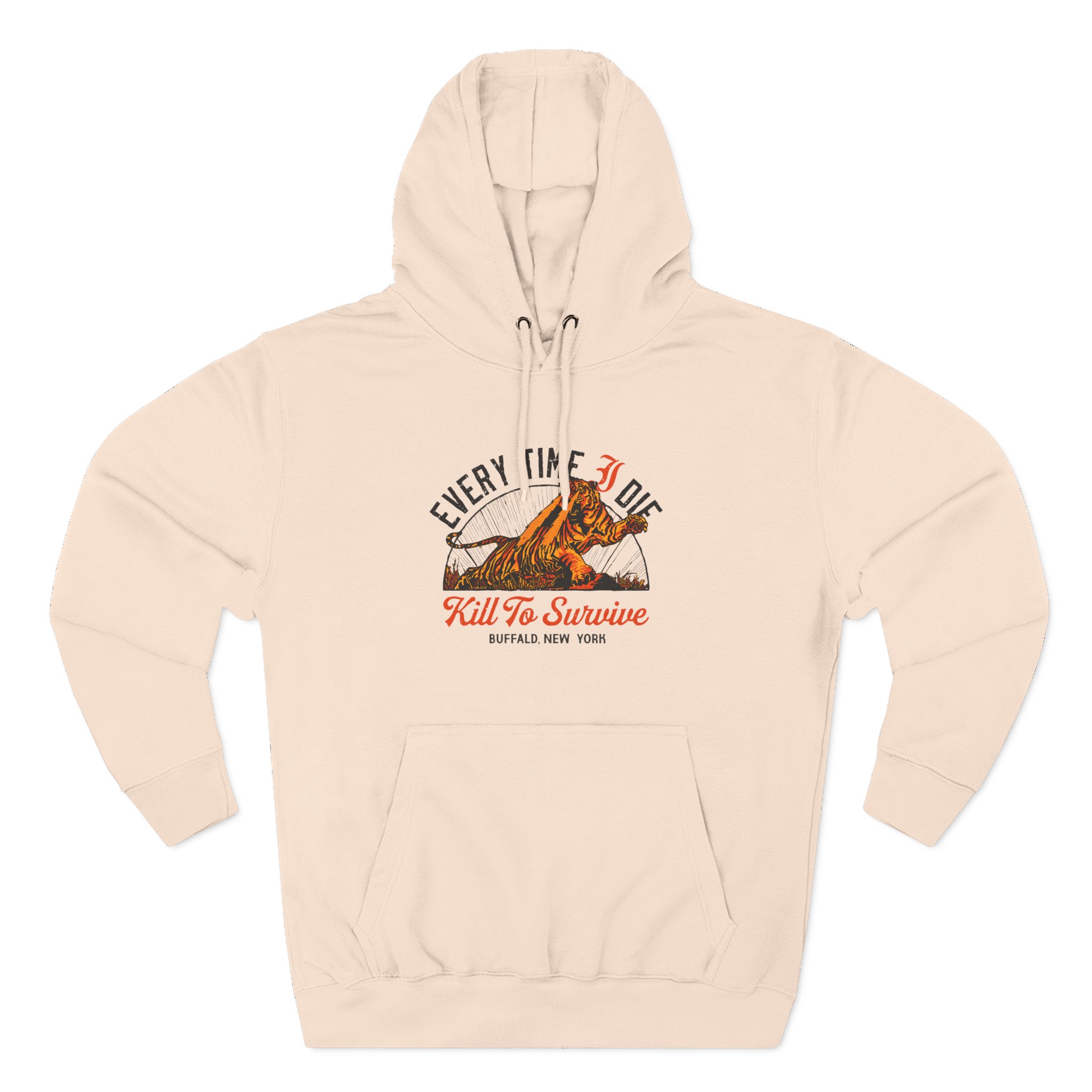 Every Time I Die Kill to Survive Three-panel Fleece Hoodie