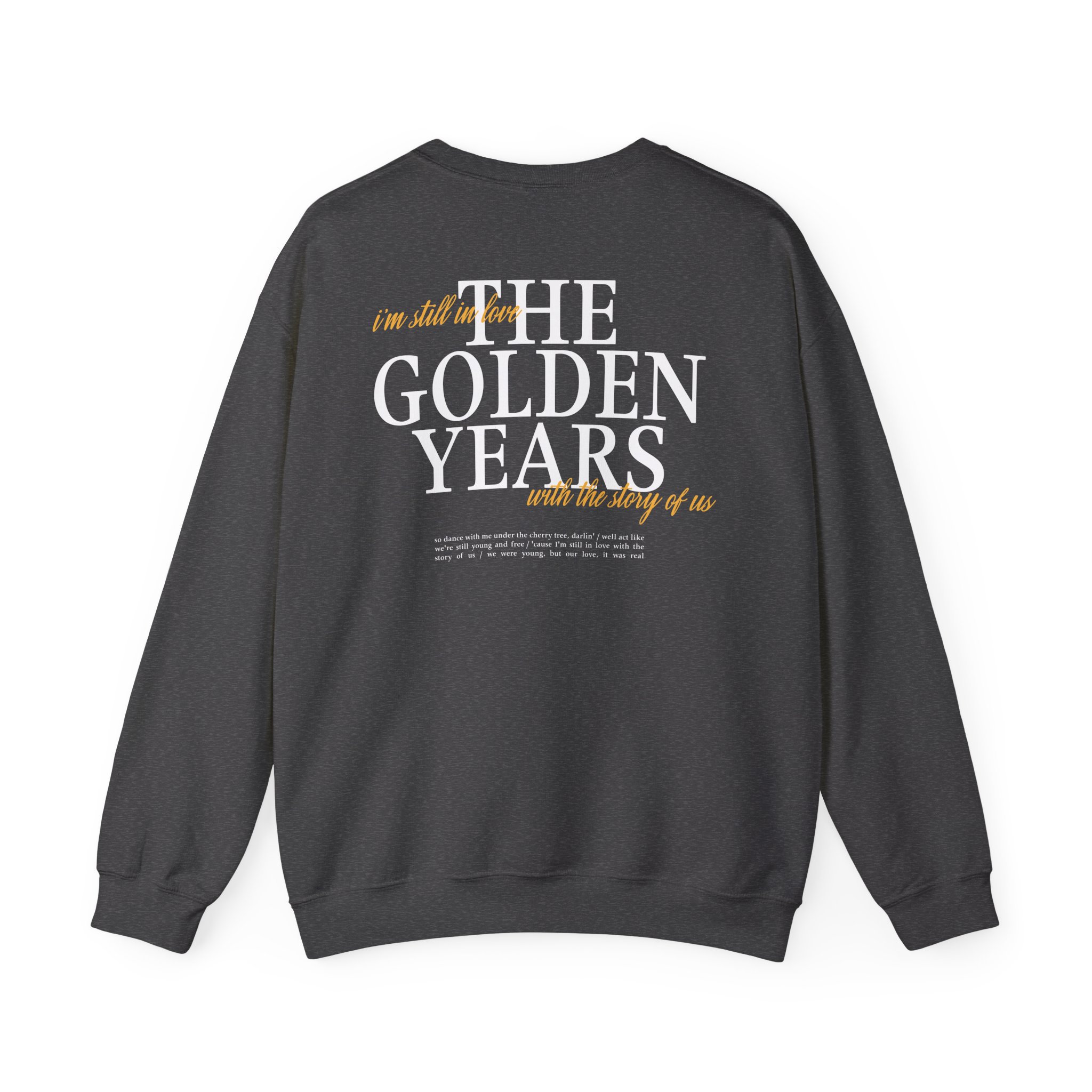 Joshua Bassett Lyric Unisex Heavy Blendâ„¢ Crewneck Sweatshirt