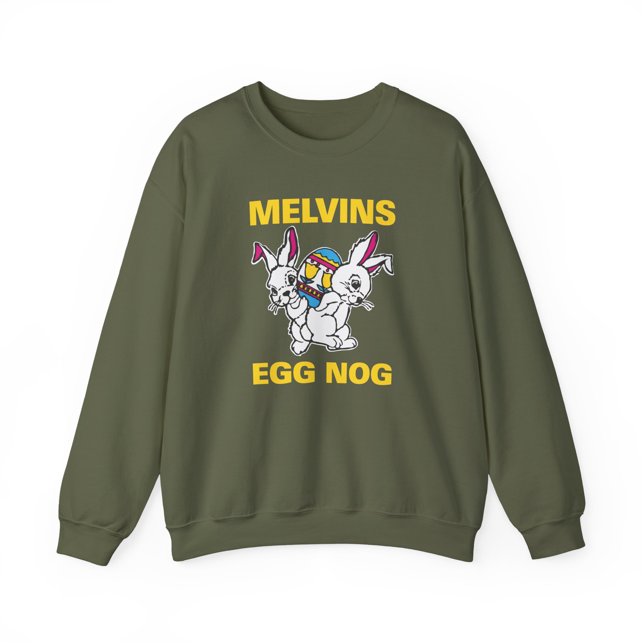 Melvins Egg Nog Unisex Heavy Blendâ„¢ Crewneck Sweatshirt