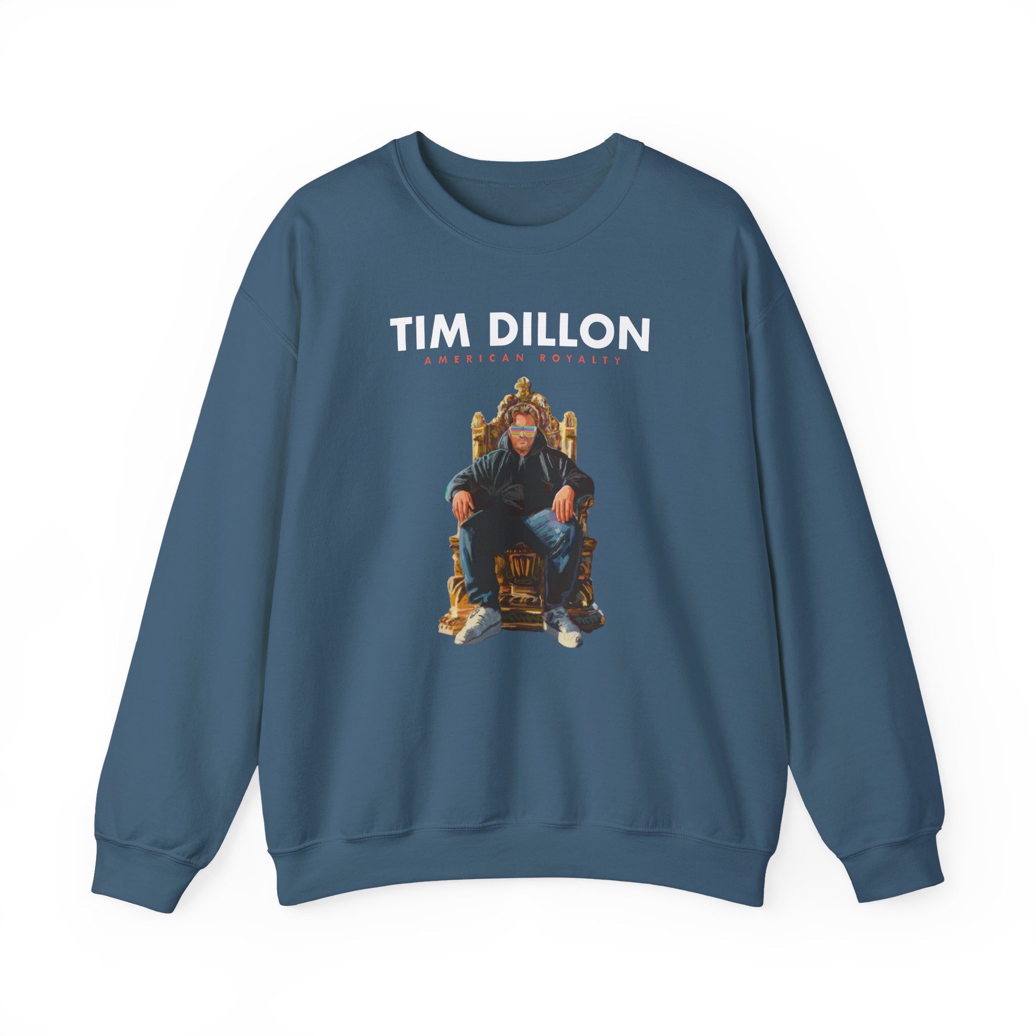 Tim Dillon American Royalty Tour Unisex Heavy Blendâ„¢ Crewneck Sweatshirt
