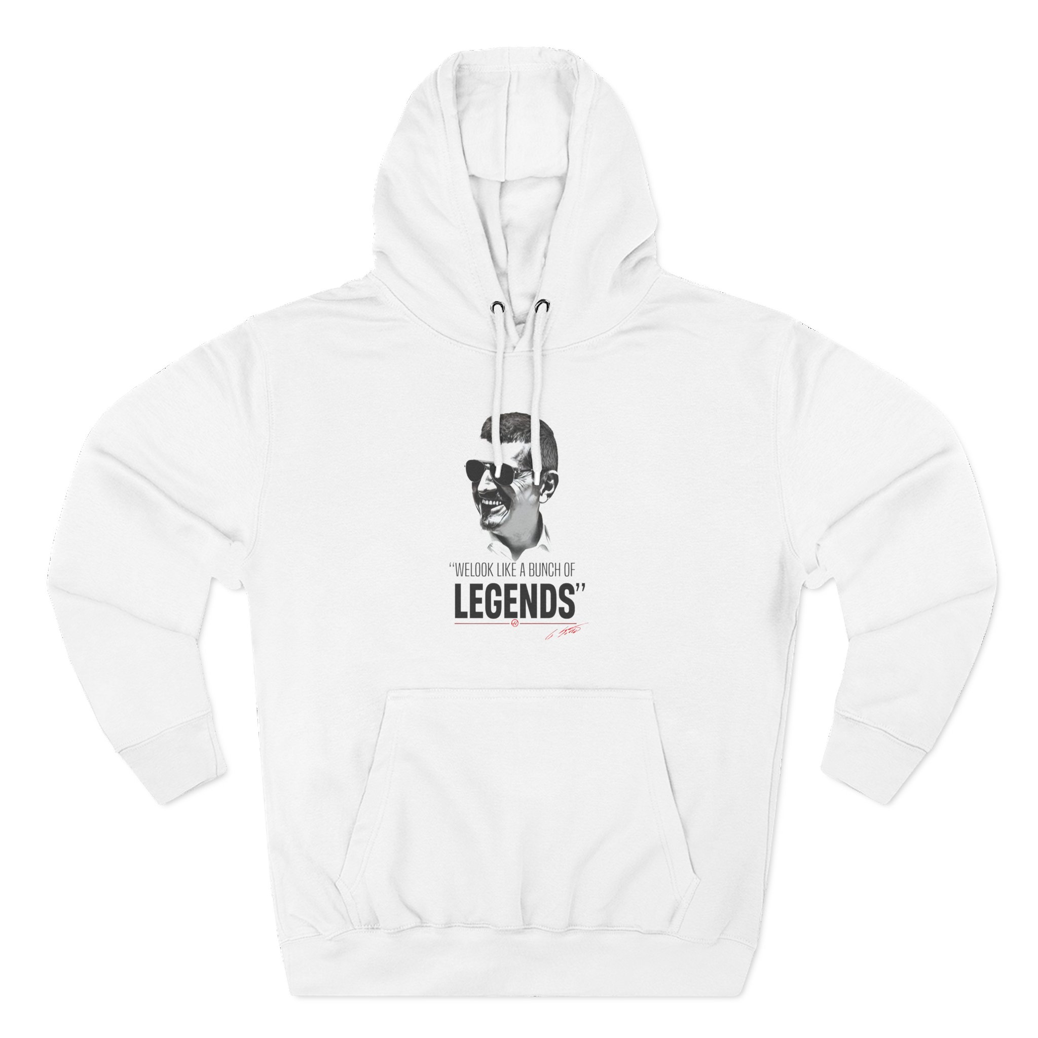Haas F1 Guenther Steiner Legends Three-Panel Fleece Hoodie