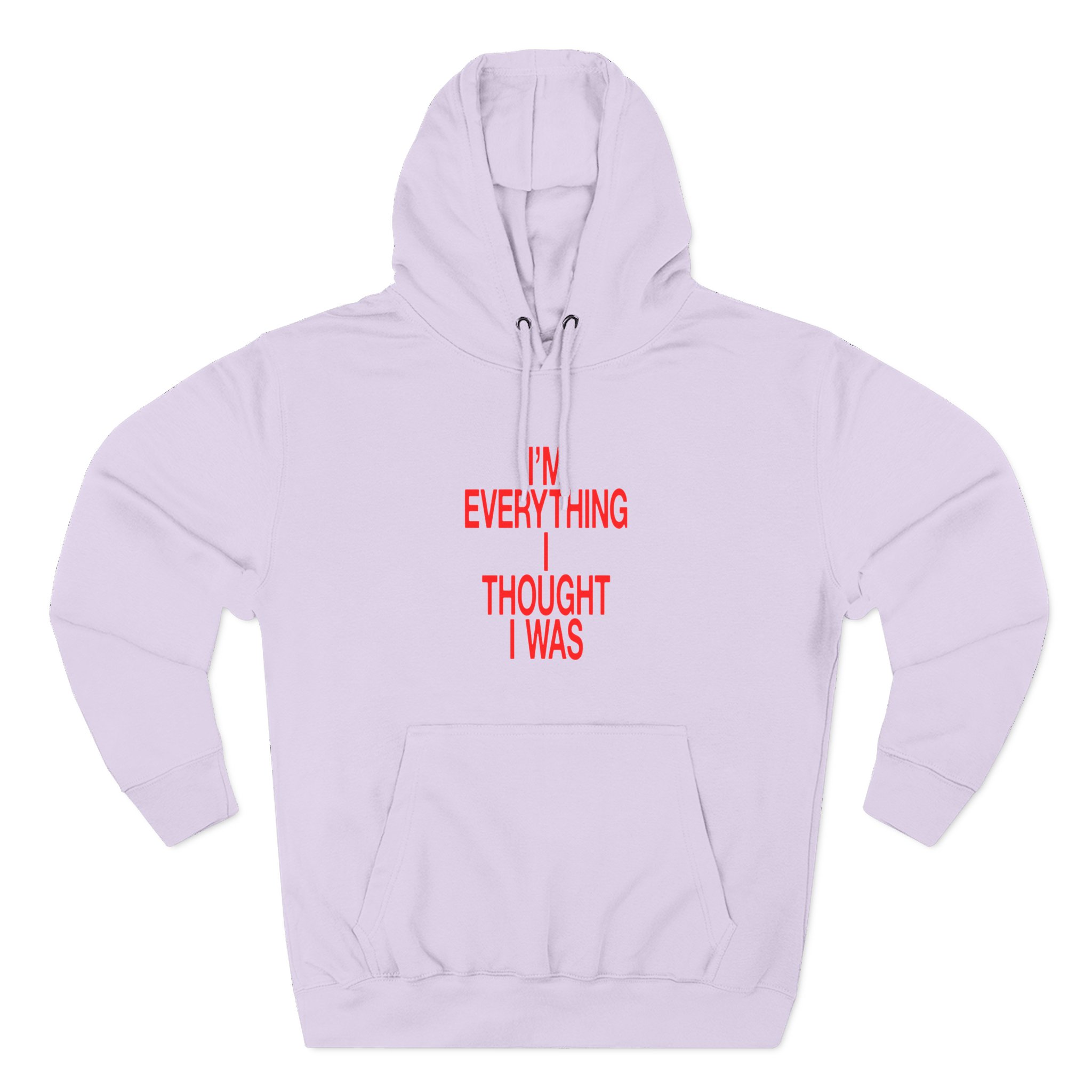 JT Im Everything Three-panel Fleece Hoodie