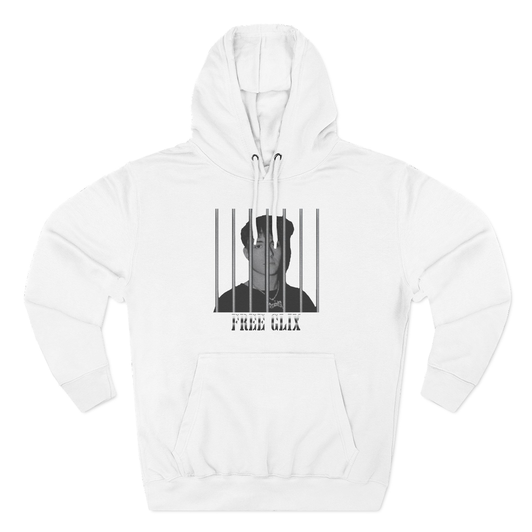 Free Clix Three-Panel Fleece Hoodie