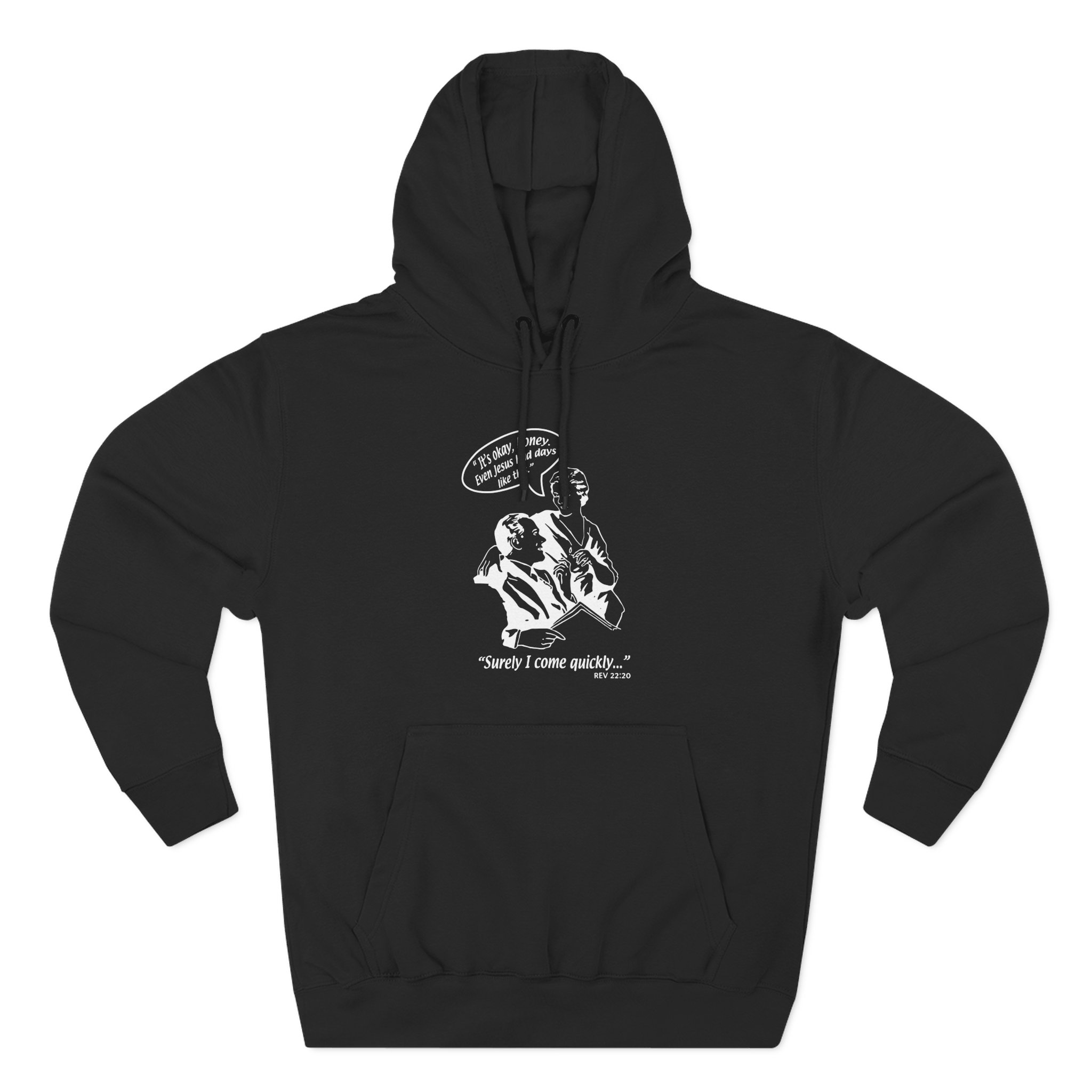 Puscifer Rev 22:20 Three-Panel Fleece Hoodie