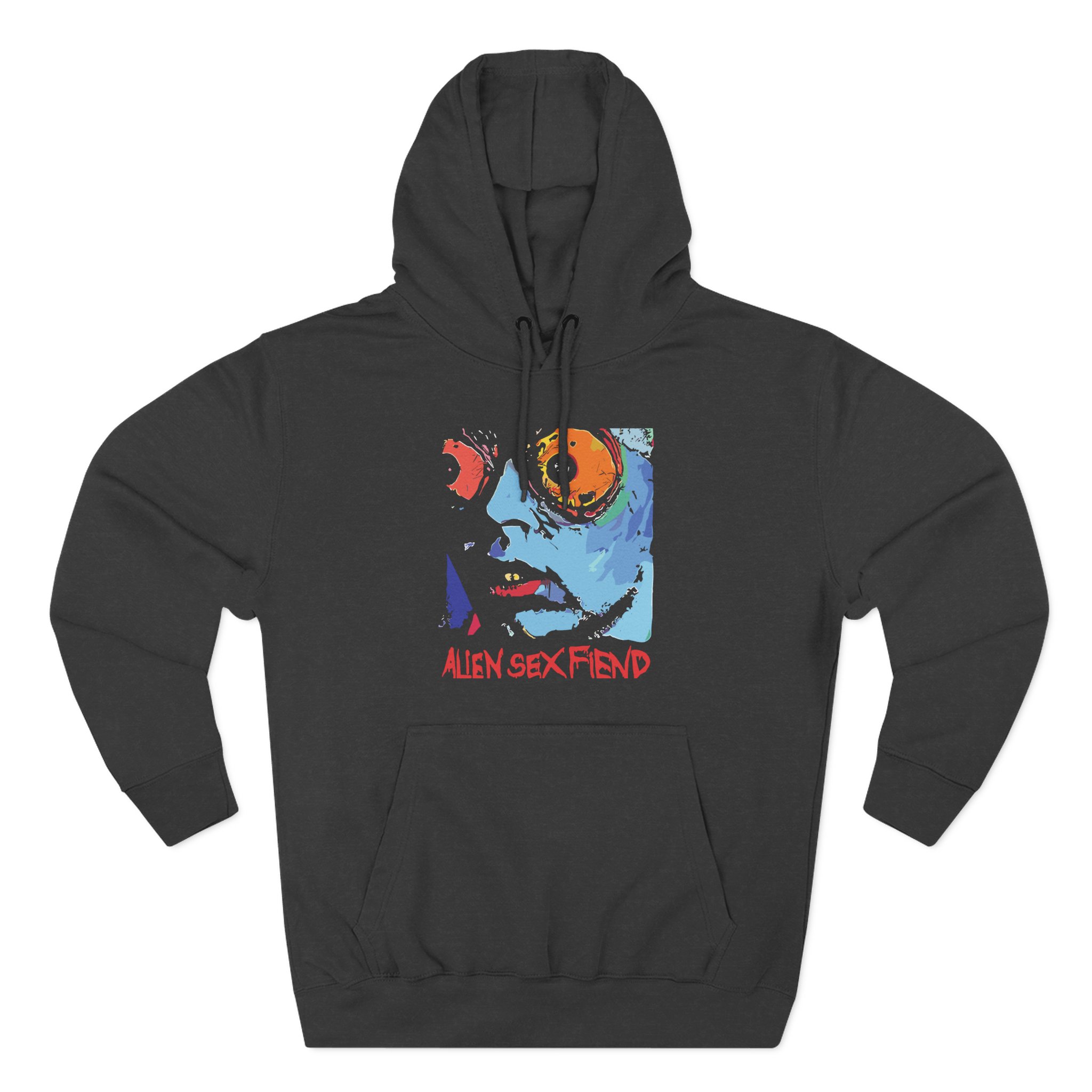 Alien Sex Fiend Acid Bath Three-Panel Fleece Hoodie