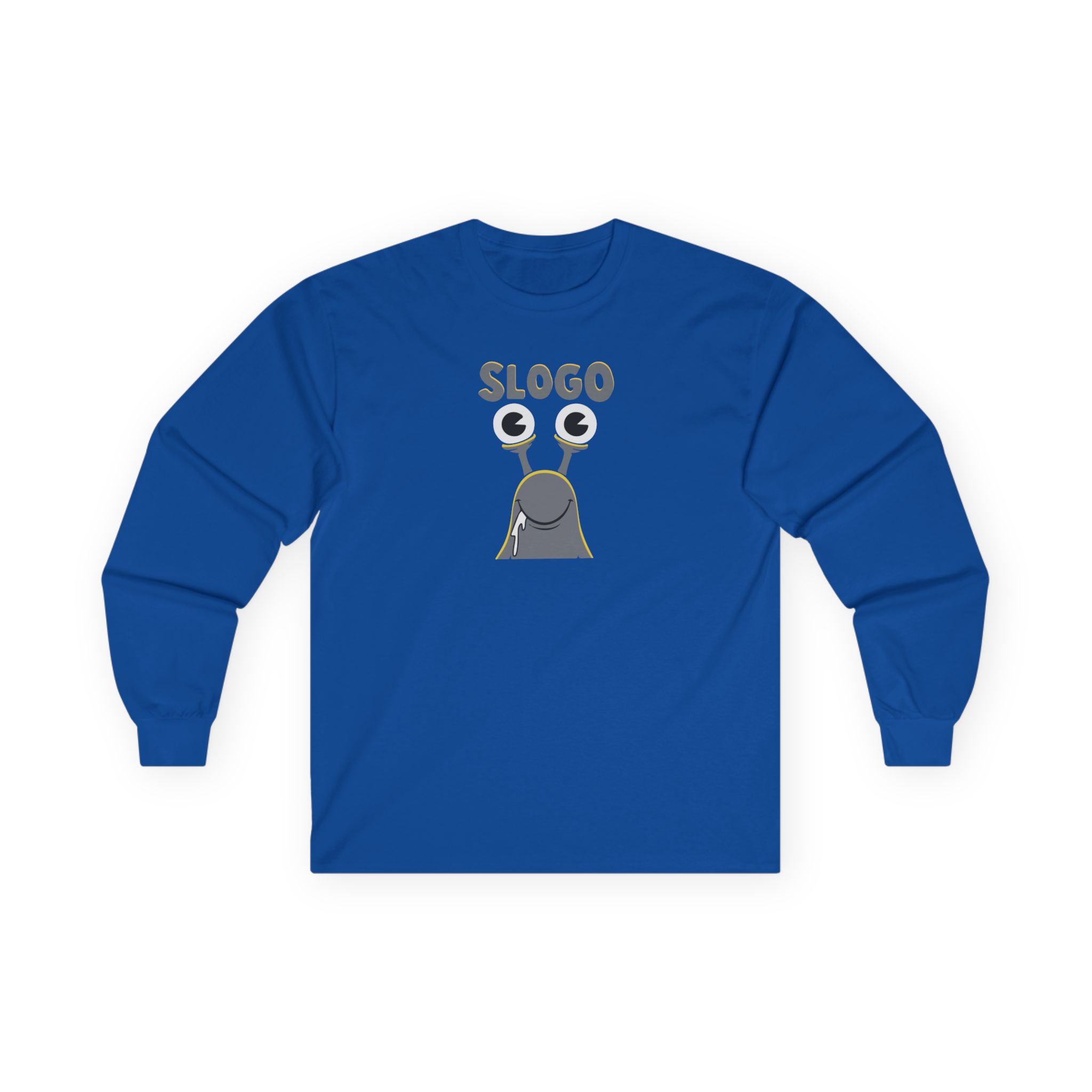Slogoman Snail Cute Unisex Ultra Cotton Long Sleeve Tee