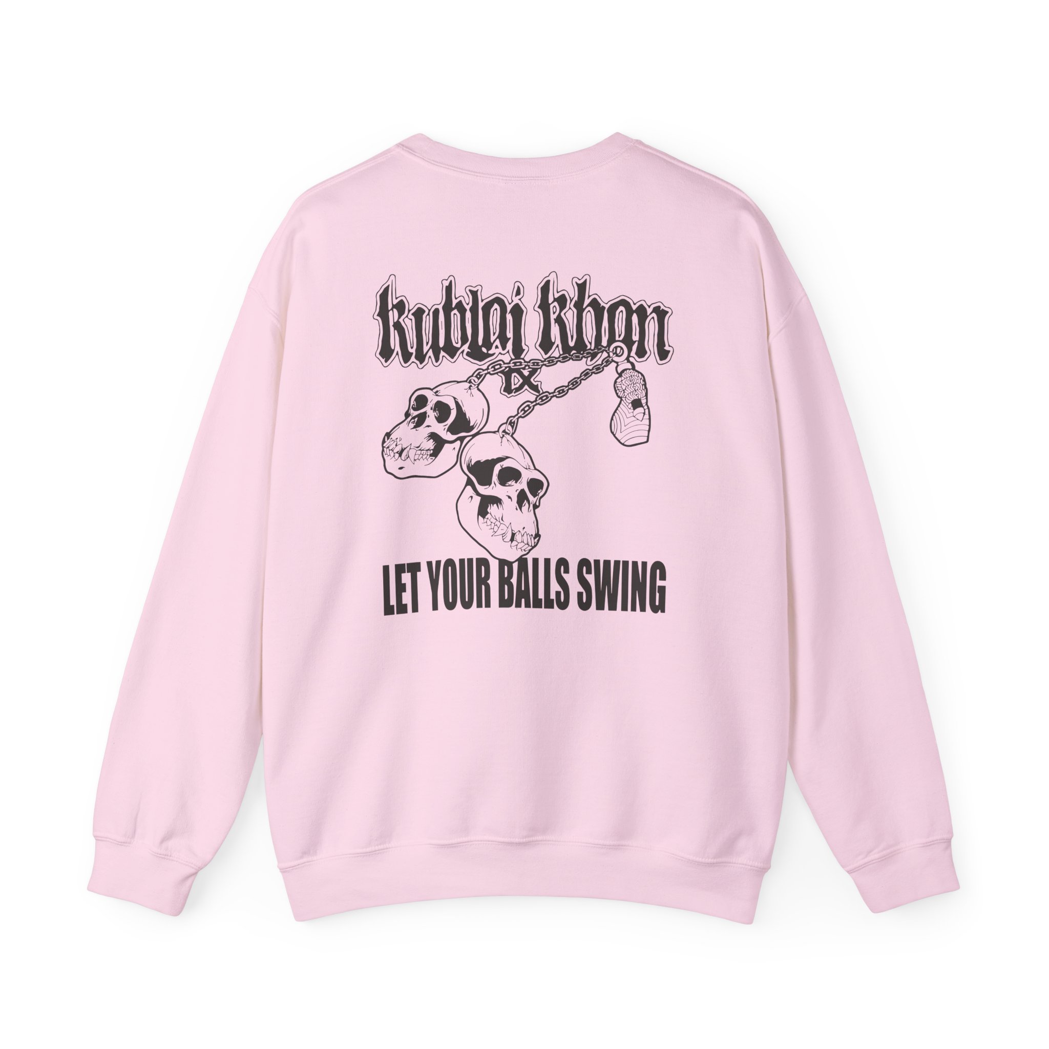Kublai Khan - Let Your Balls Swing Unisex Heavy Blendâ„¢ Crewneck Sweatshirt