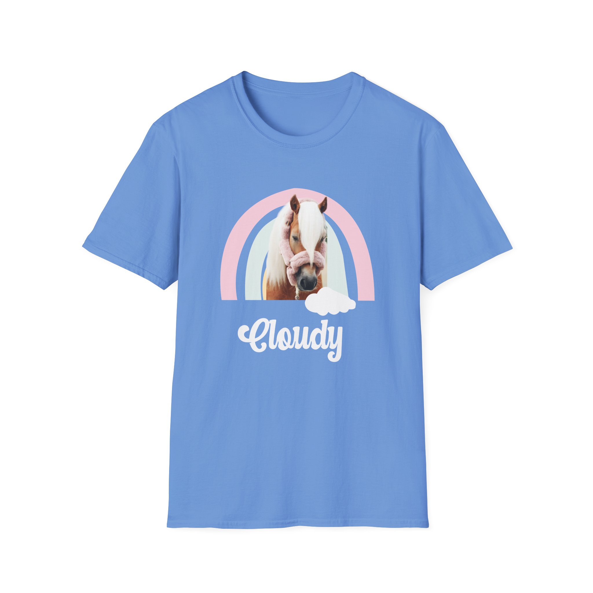 Harlow and Popcorn Unisex Softstyle T-Shirt