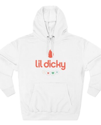 Lil Dicky Swipe Right Three-Panel Fleece Hoodie