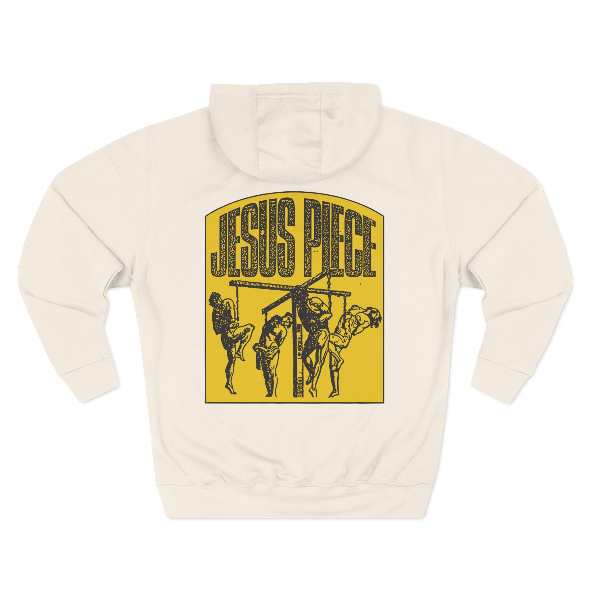 Jesus Piece Tortured Three-Panel Fleece Hoodie