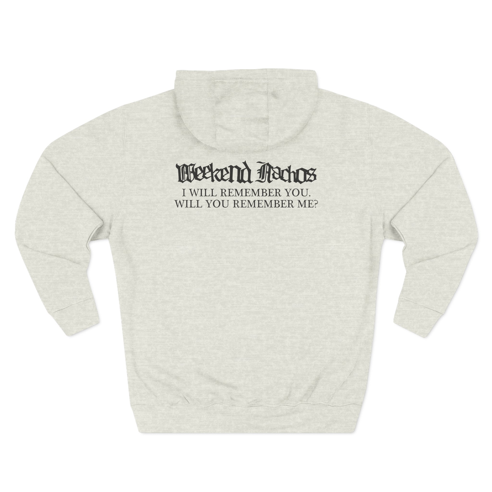 Weekend Nachos Sarah Three-Panel Fleece Hoodie