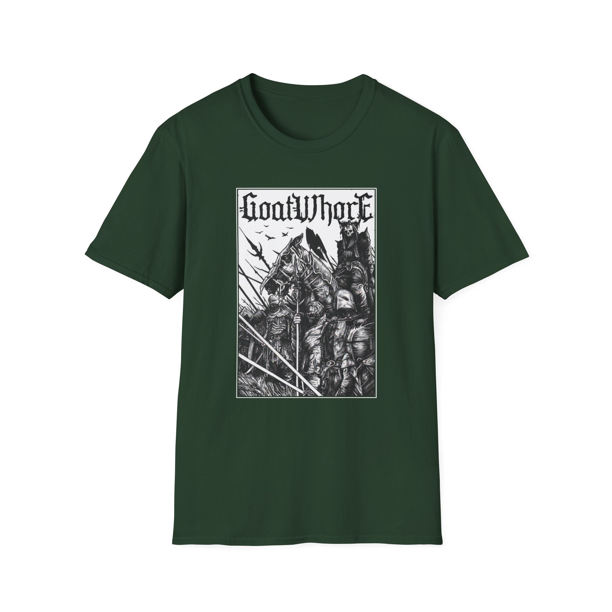 Goatwhore no Mercy Unisex Softstyle T-Shirt
