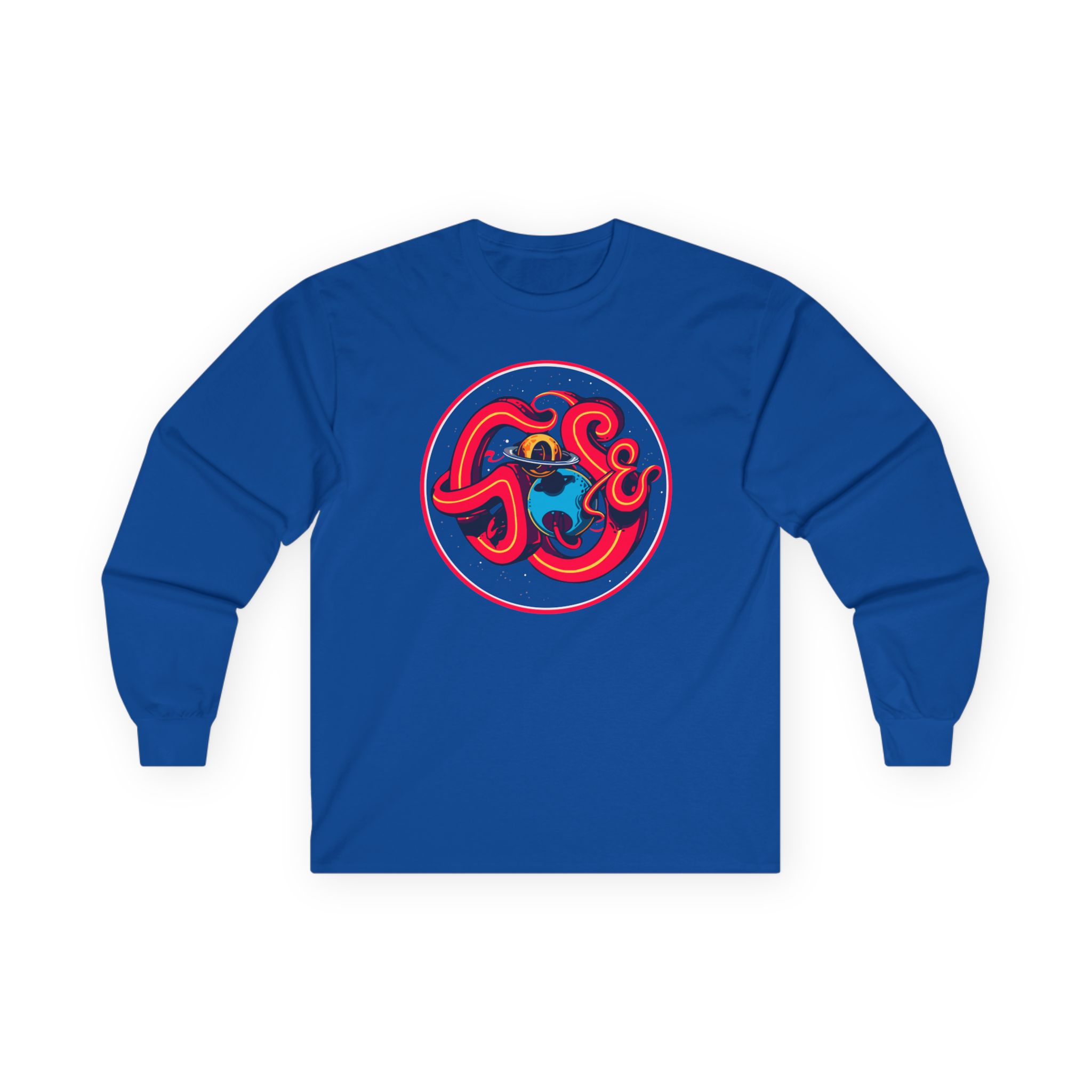 Goose Planetary Unisex Ultra Cotton Long Sleeve Tee