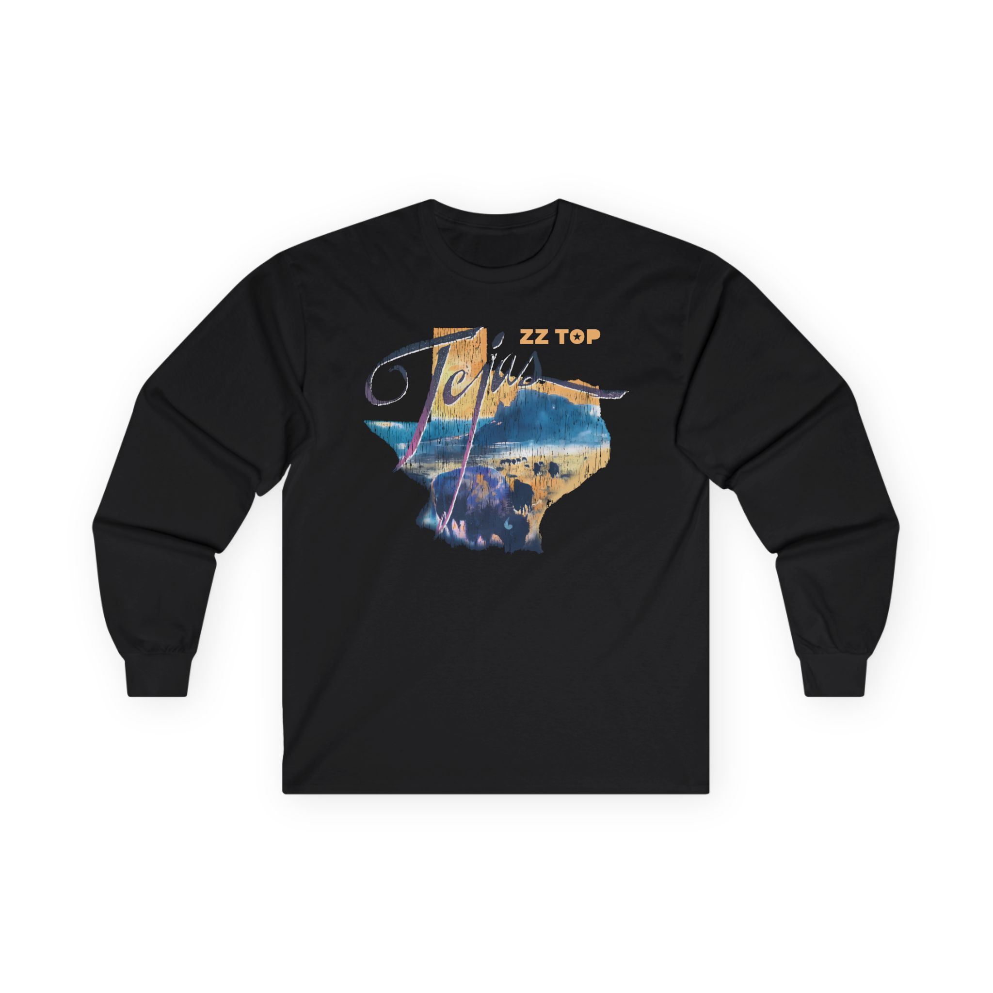 ZZ Top Tejas Unisex Ultra Cotton Long Sleeve Tee