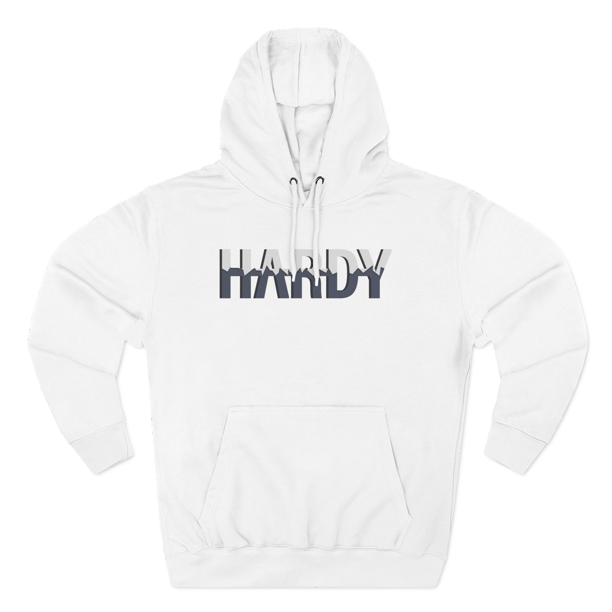 Hardy Three-Panel Fleece Hoodie