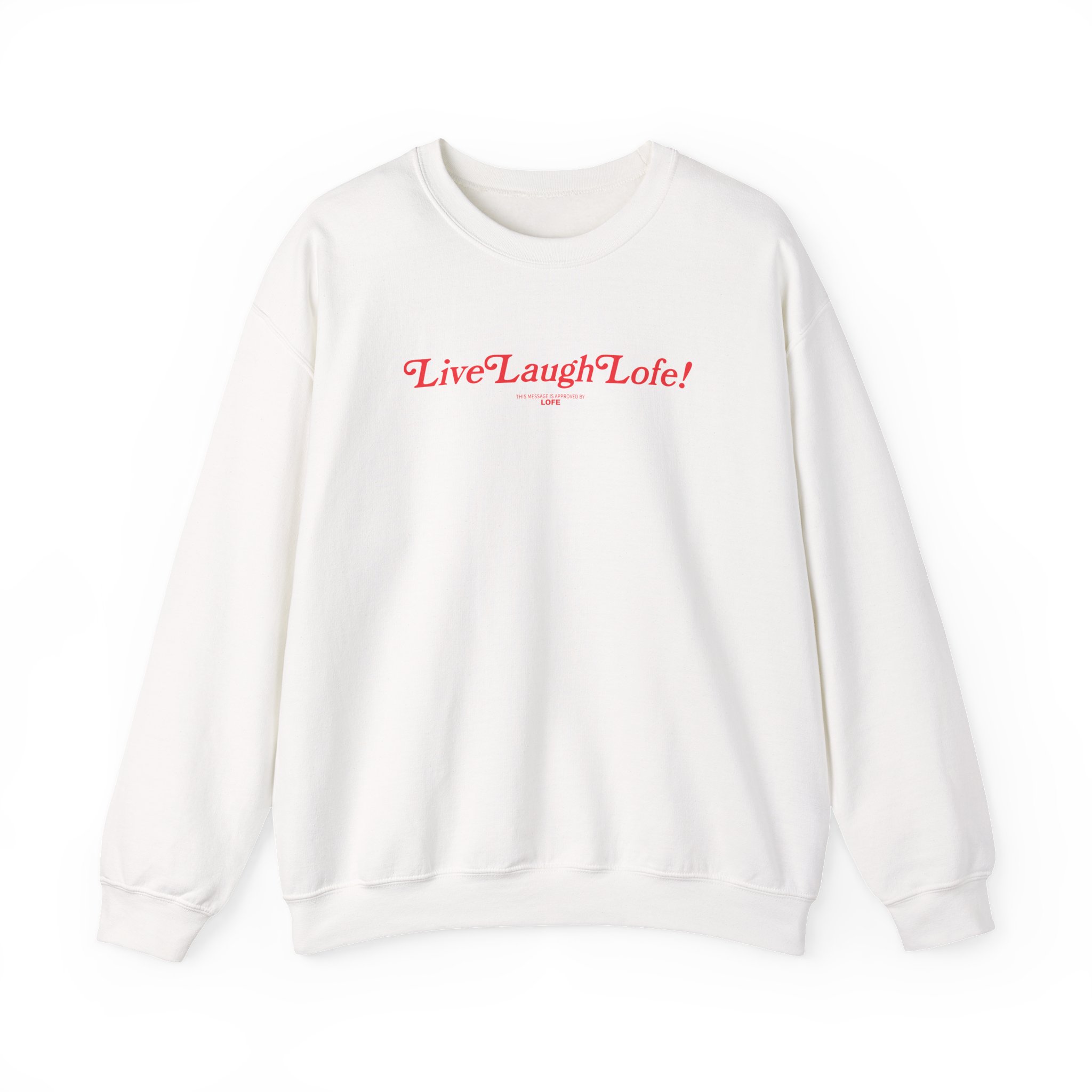 Life Lauge Lofe Unisex Heavy Blendâ„¢ Crewneck Sweatshirt