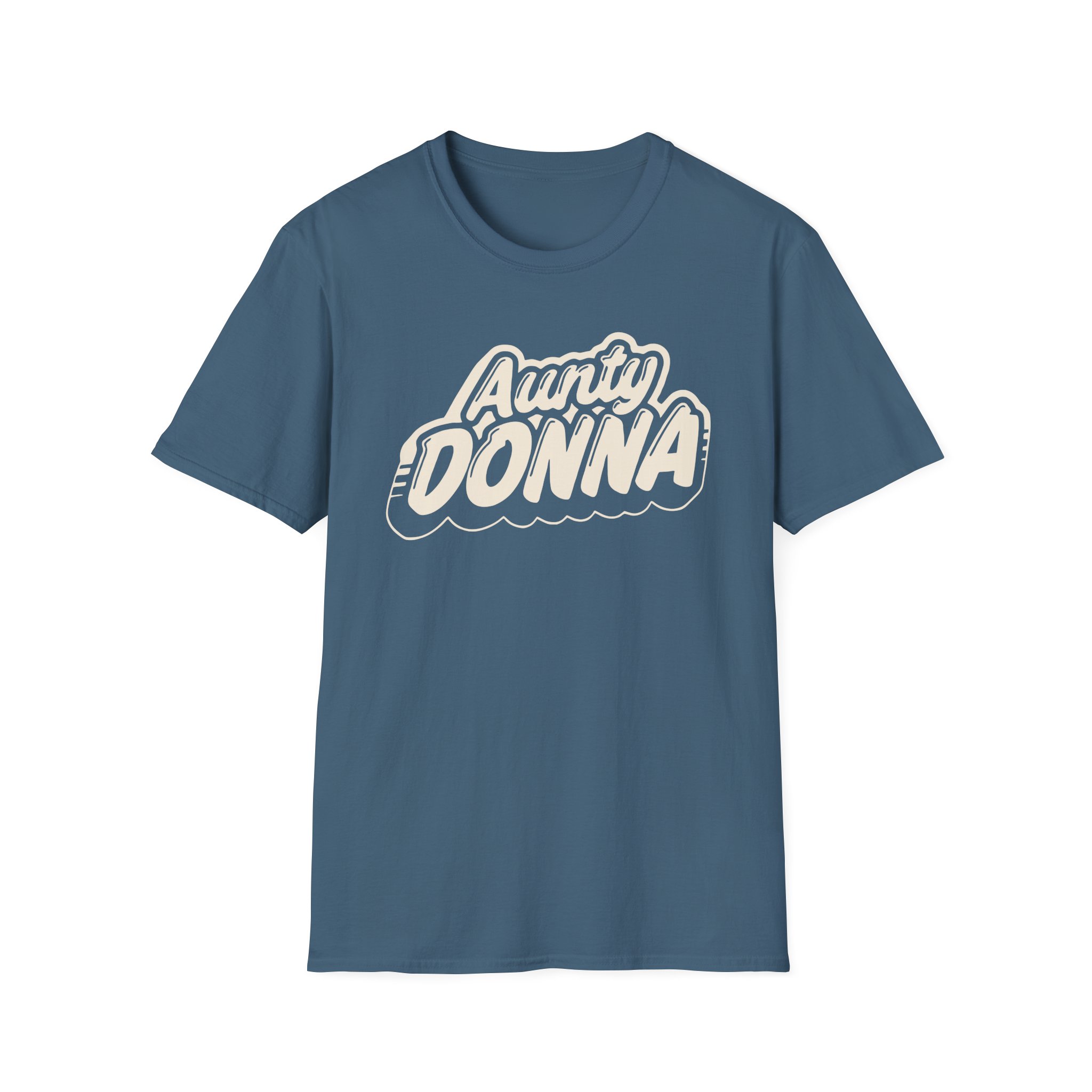 Aunty Donna Bubble Logo Unisex Softstyle T-Shirt