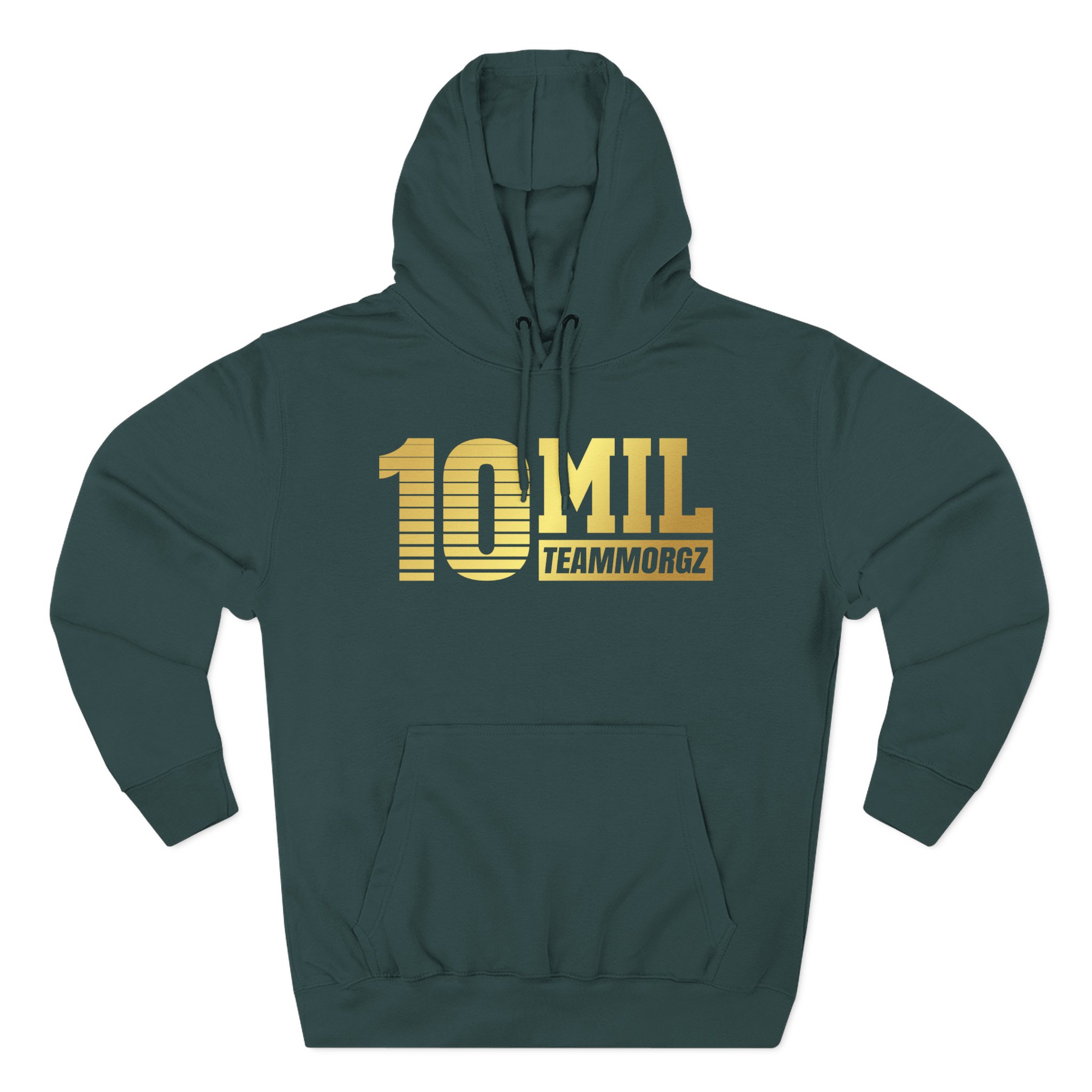 Morgz 10 Million Squad Three-Panel Fleece Hoodie