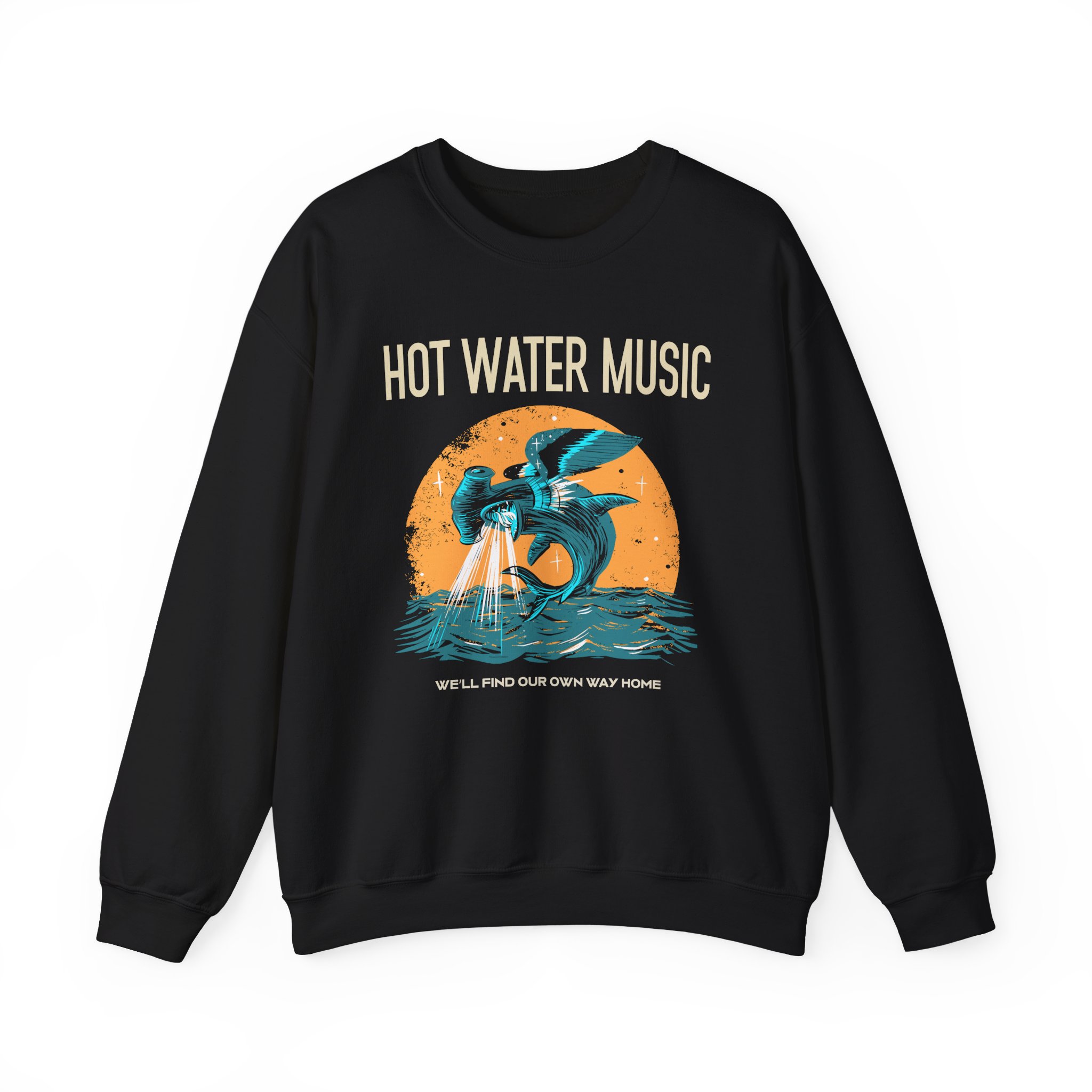 Hot Water Music Unisex Heavy Blendâ„¢ Crewneck Sweatshirt