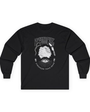 Amigo The Devil Stronger Than Dead Unisex Ultra Cotton Long Sleeve Tee