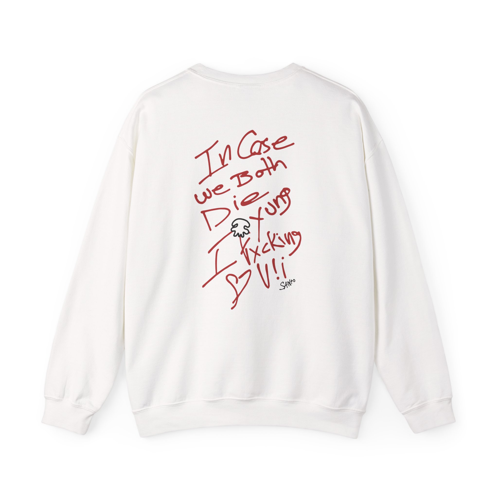 Saint Jhn I Fxcking Luv U Unisex Heavy Blendâ„¢ Crewneck Sweatshirt