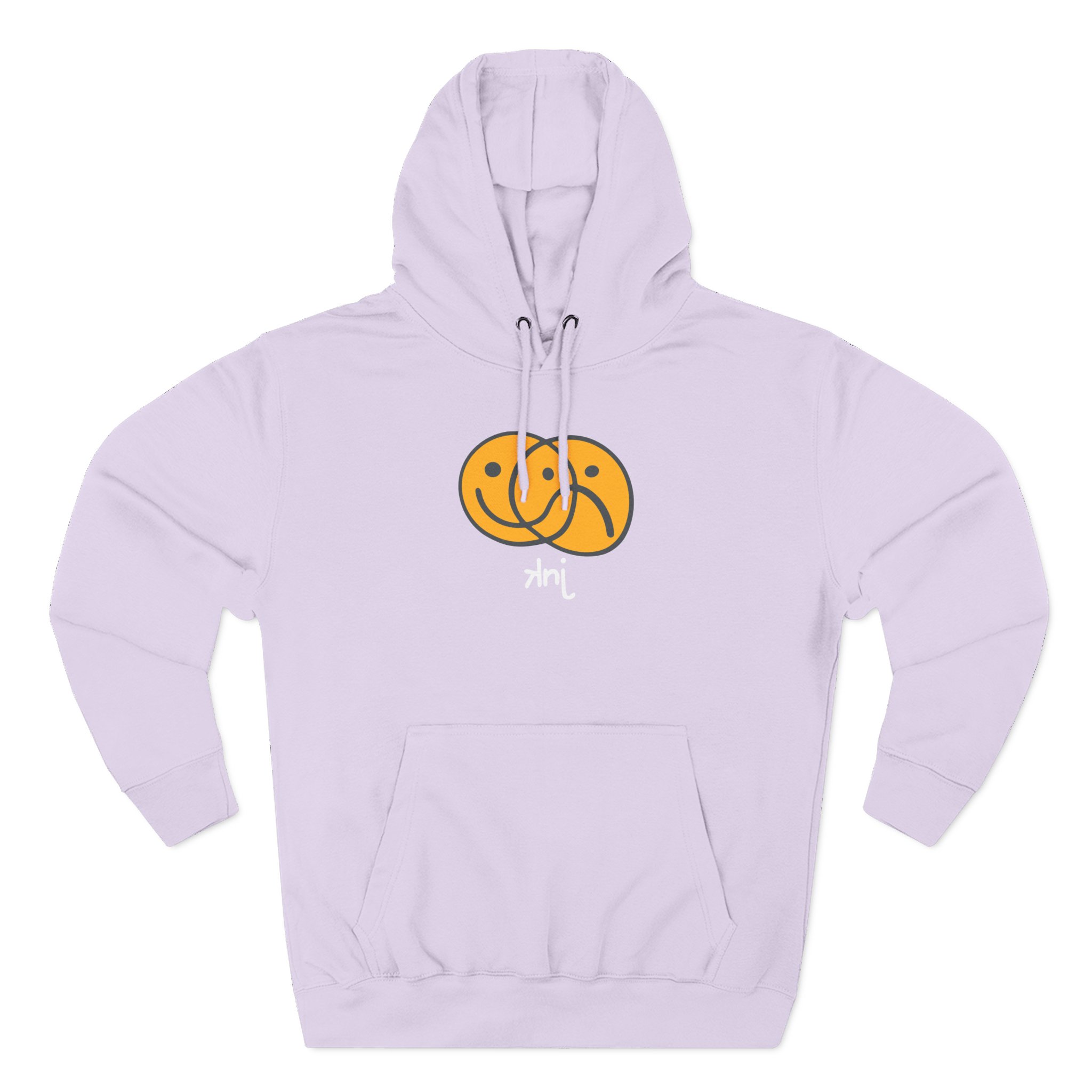 KNJ Three-Panel Fleece Hoodie