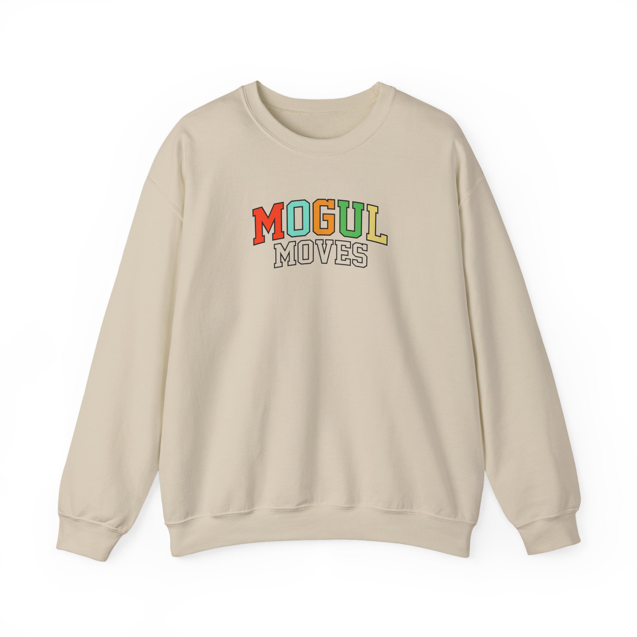 Ludwig Mogul Moves Bone Unisex Heavy Blendâ„¢ Crewneck Sweatshirt