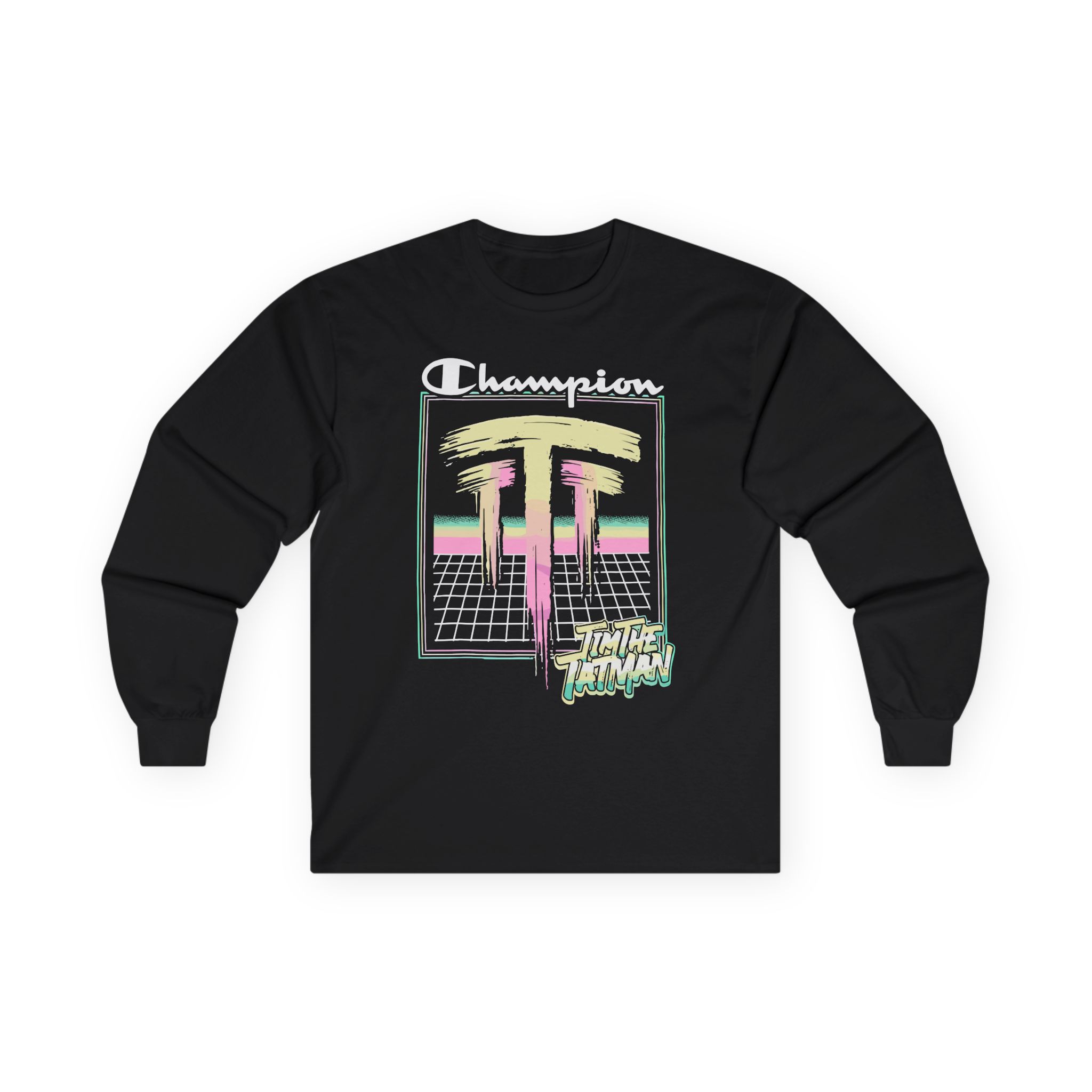 Timthetatman champion x Unisex Ultra Cotton Long Sleeve Tee
