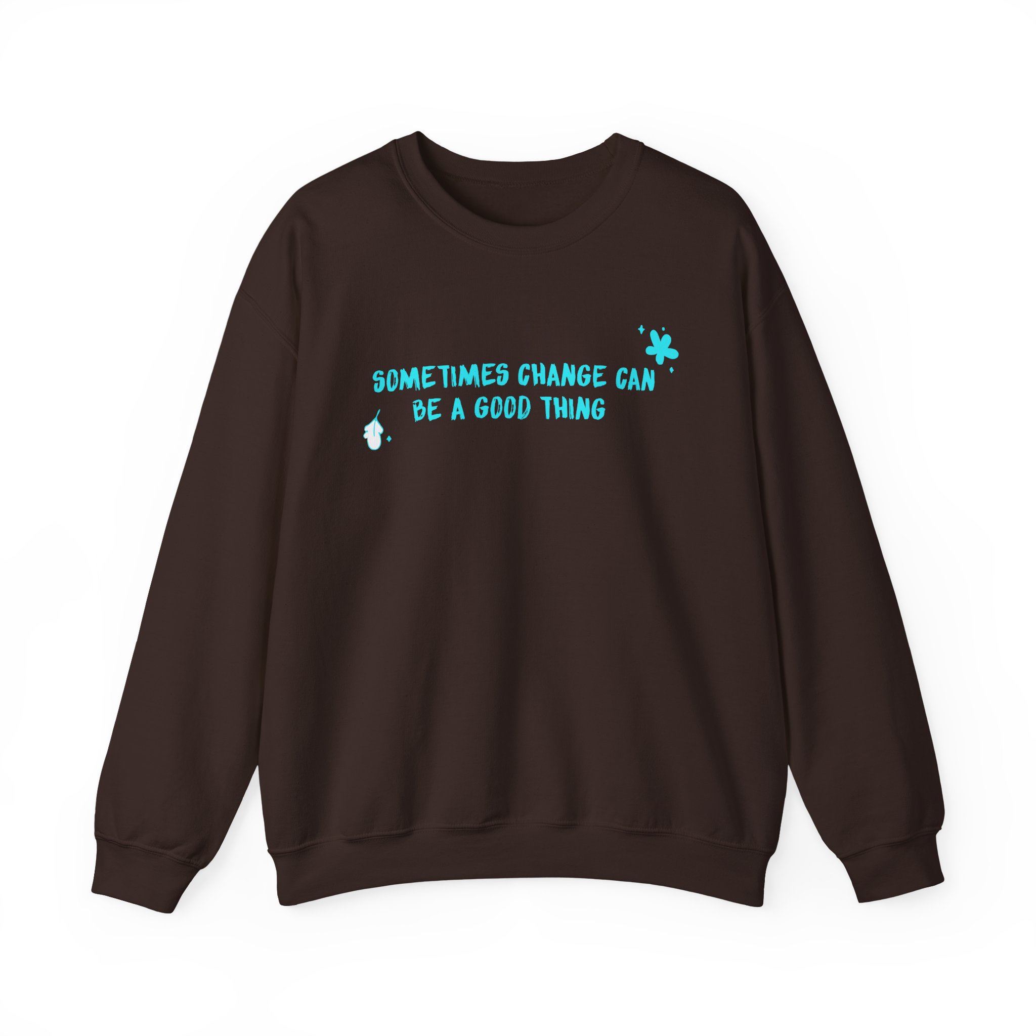 Heartstopper Sometimes Change Can Be a Good Thing Unisex Heavy Blendâ„¢ Crewneck Sweatshirt