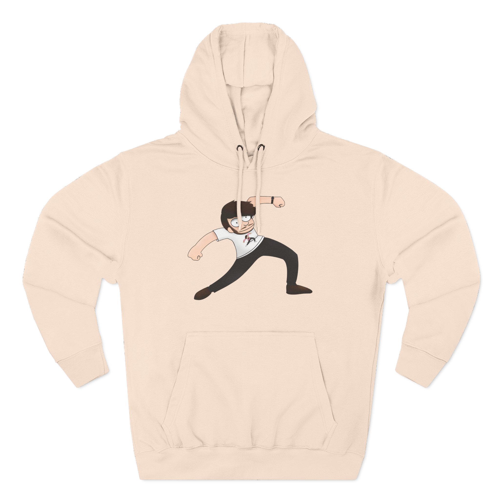 James Marriott Krumping Three-Panel Fleece Hoodie