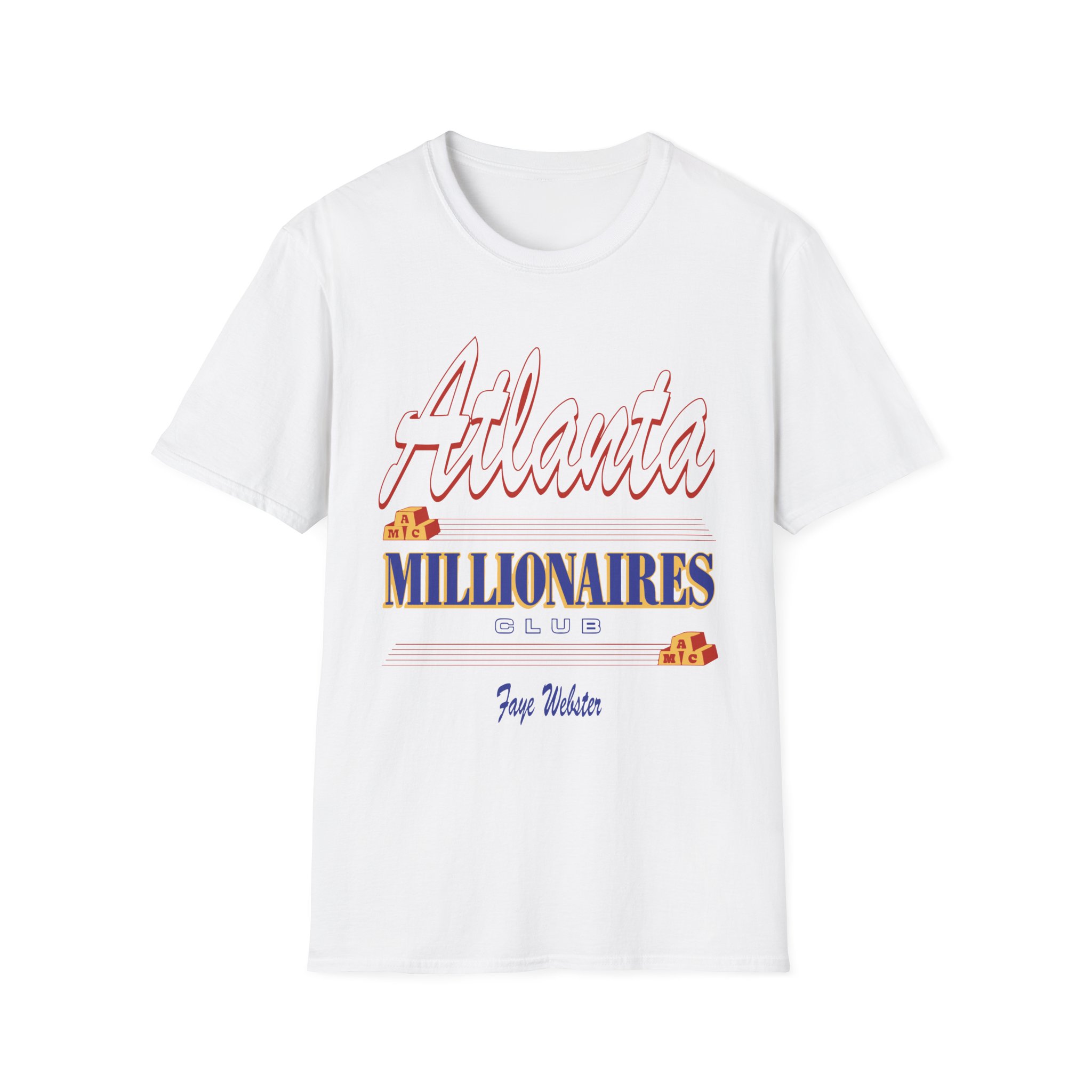 Faye Webster Atlanta Millionaires Club Unisex Softstyle T-Shirt