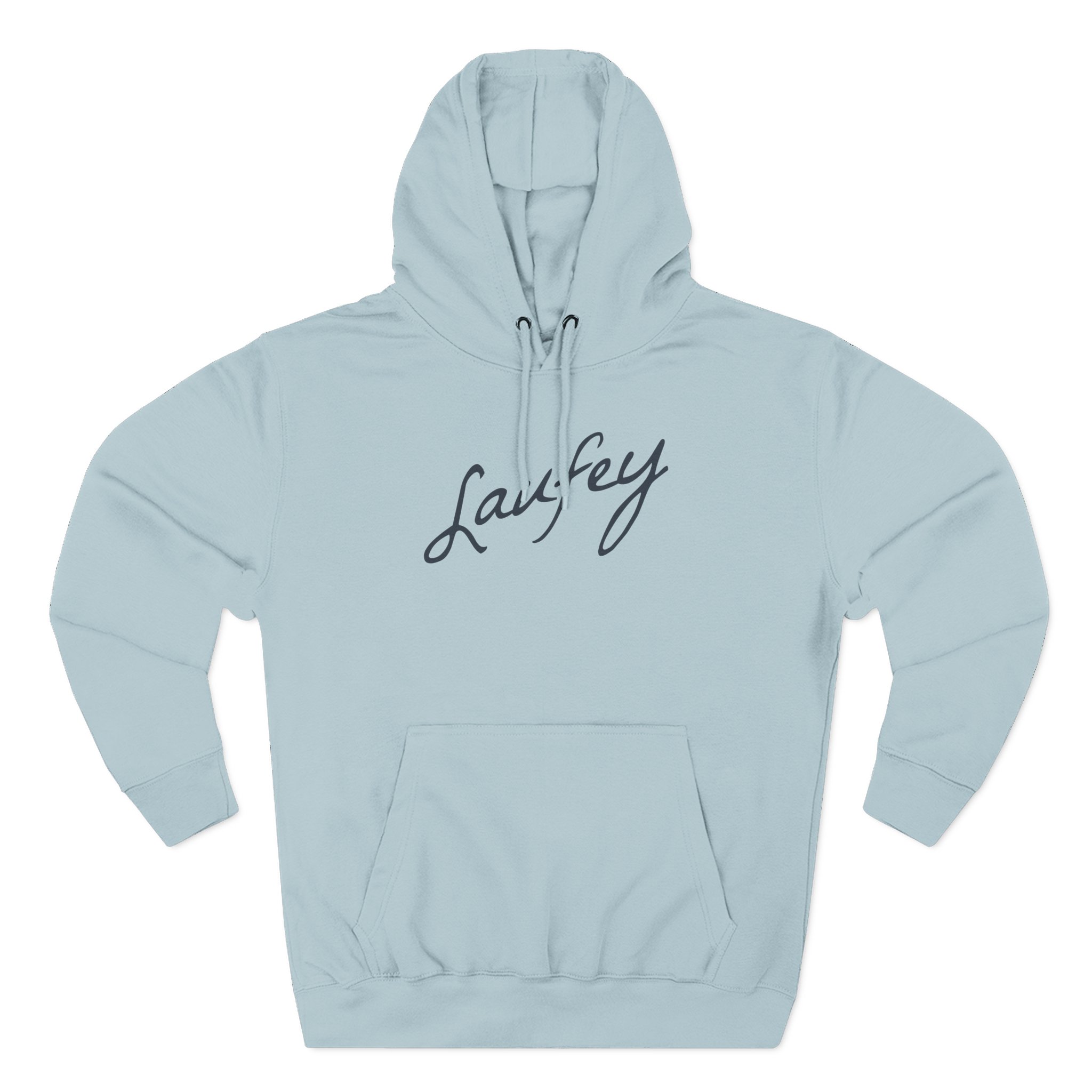 Laufey Embroidered Signature Three-Panel Fleece Hoodie