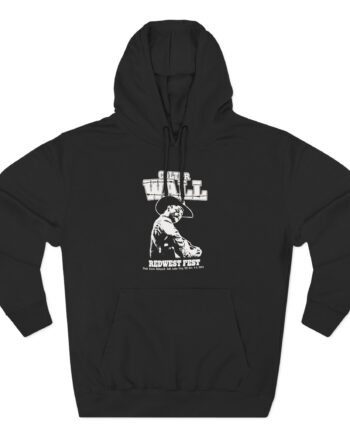 Colter Wall RedWest Fest Three-Panel Fleece Hoodie