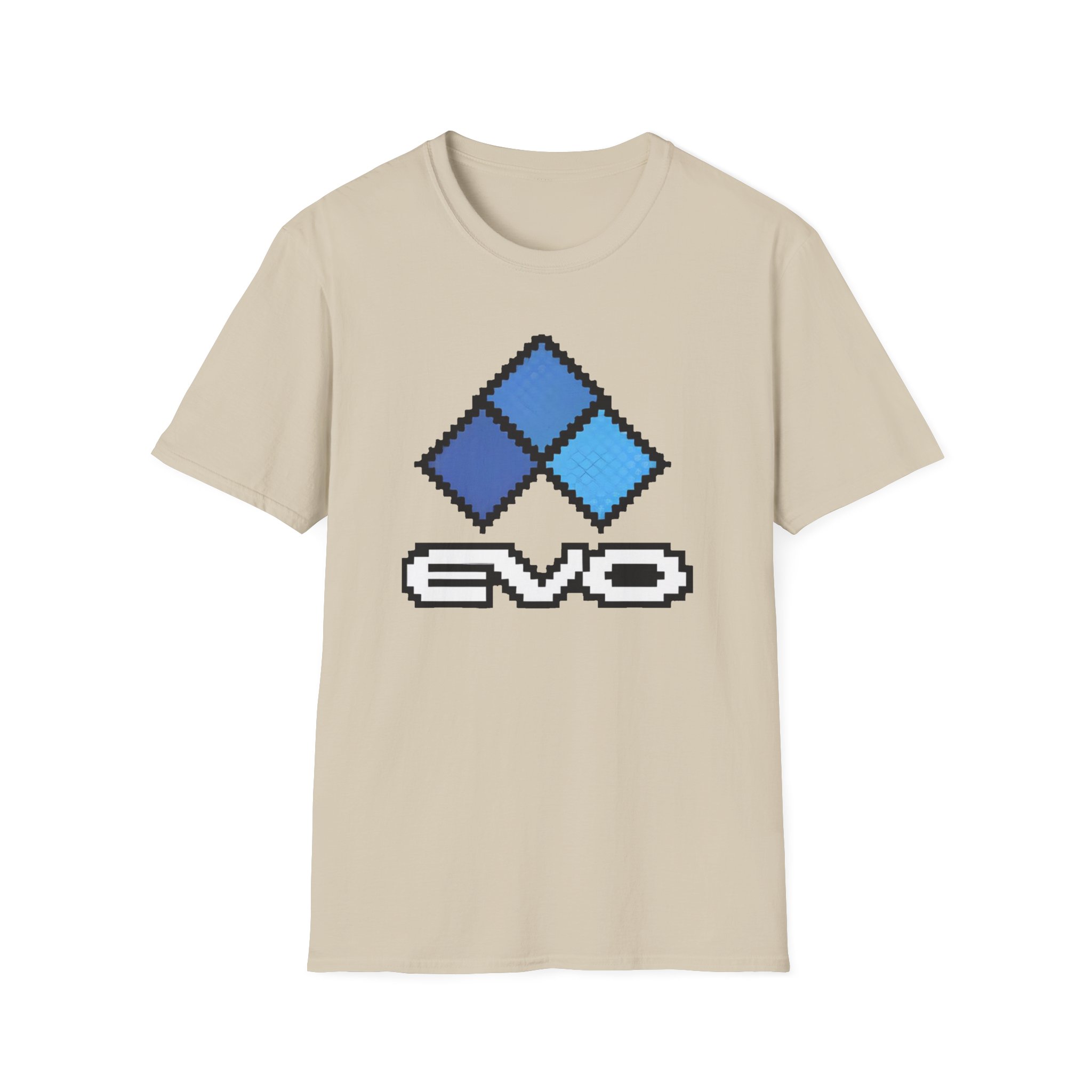 Evo 8 Bit Logo Returns Unisex Softstyle T-Shirt