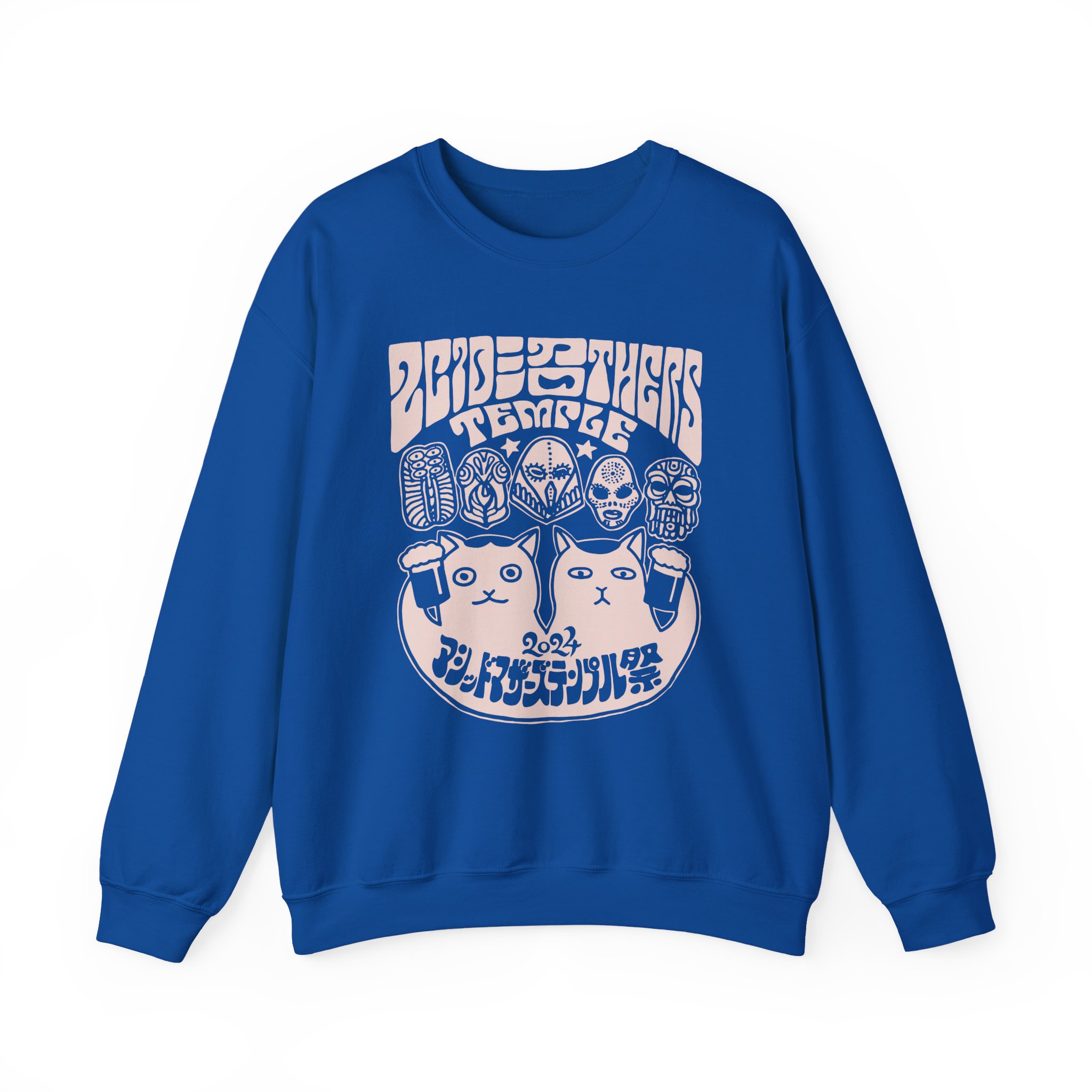 Acid Mothers Temple Unisex Heavy Blendâ„¢ Crewneck Sweatshirt