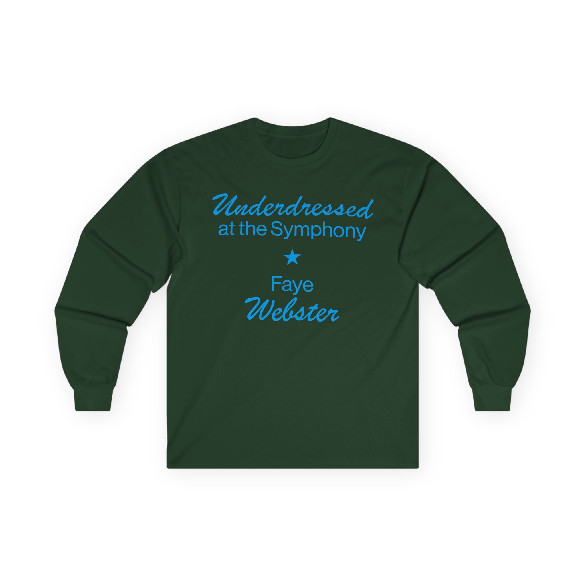 Faye Webster Underdressed at the Symphony 2024 Tour Unisex Ultra Cotton Long Sleeve Tee