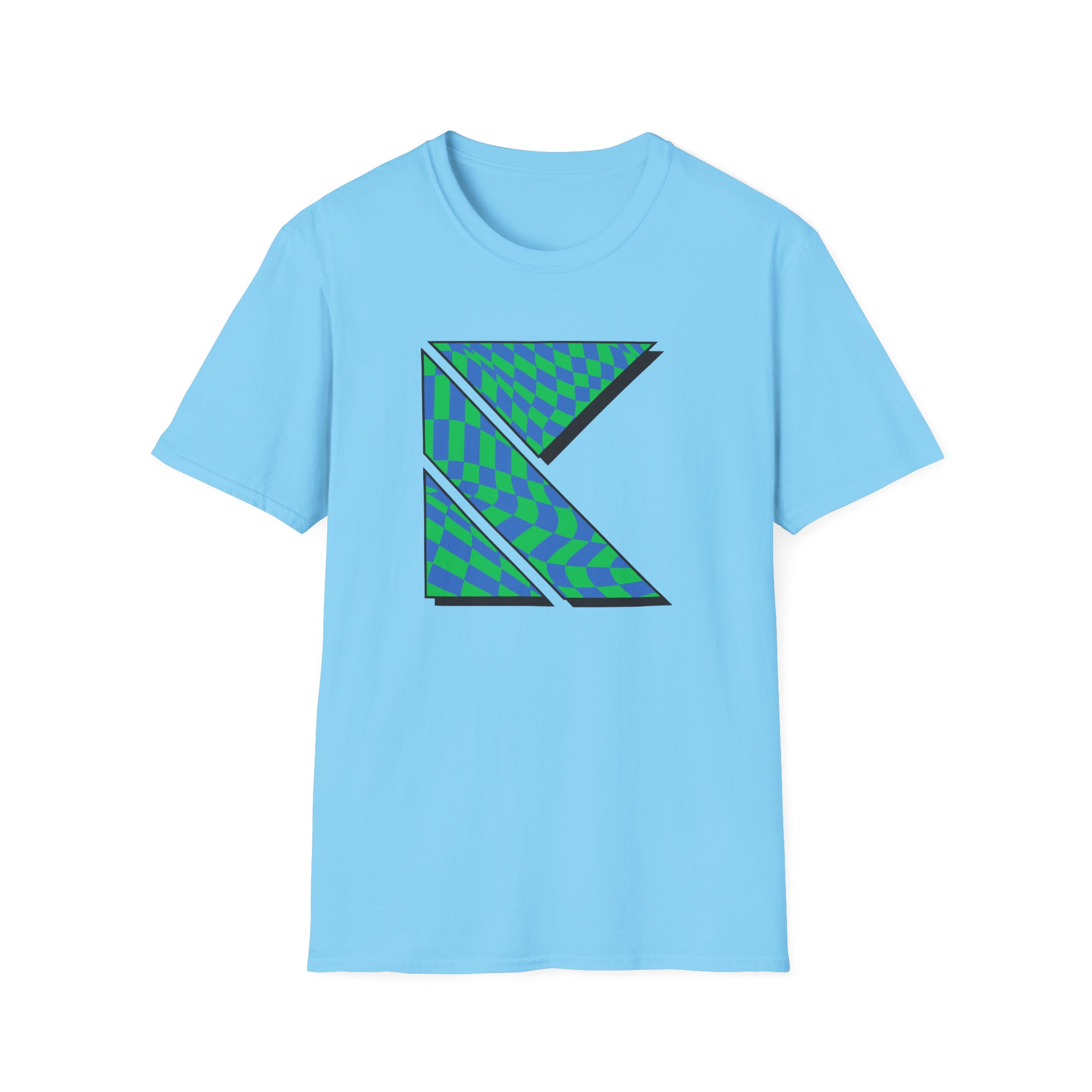 Kaskade Sunsoaked K Logo Unisex Softstyle T-Shirt