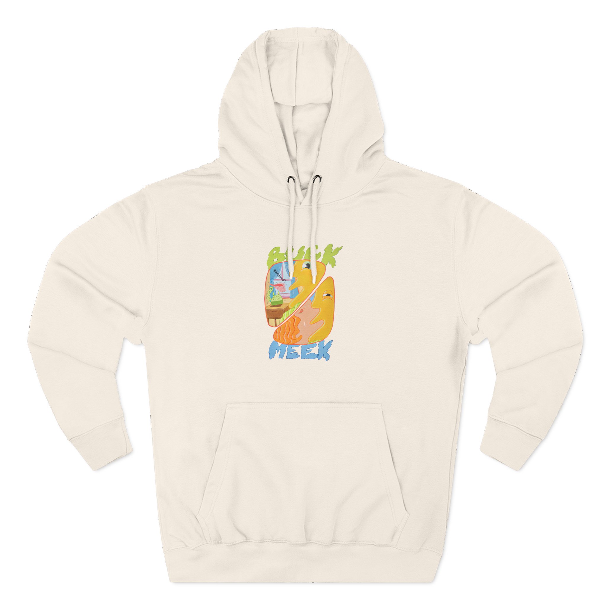 Adrianne Lenker Buck Meek Ringing Shell Three-panel Fleece Hoodie