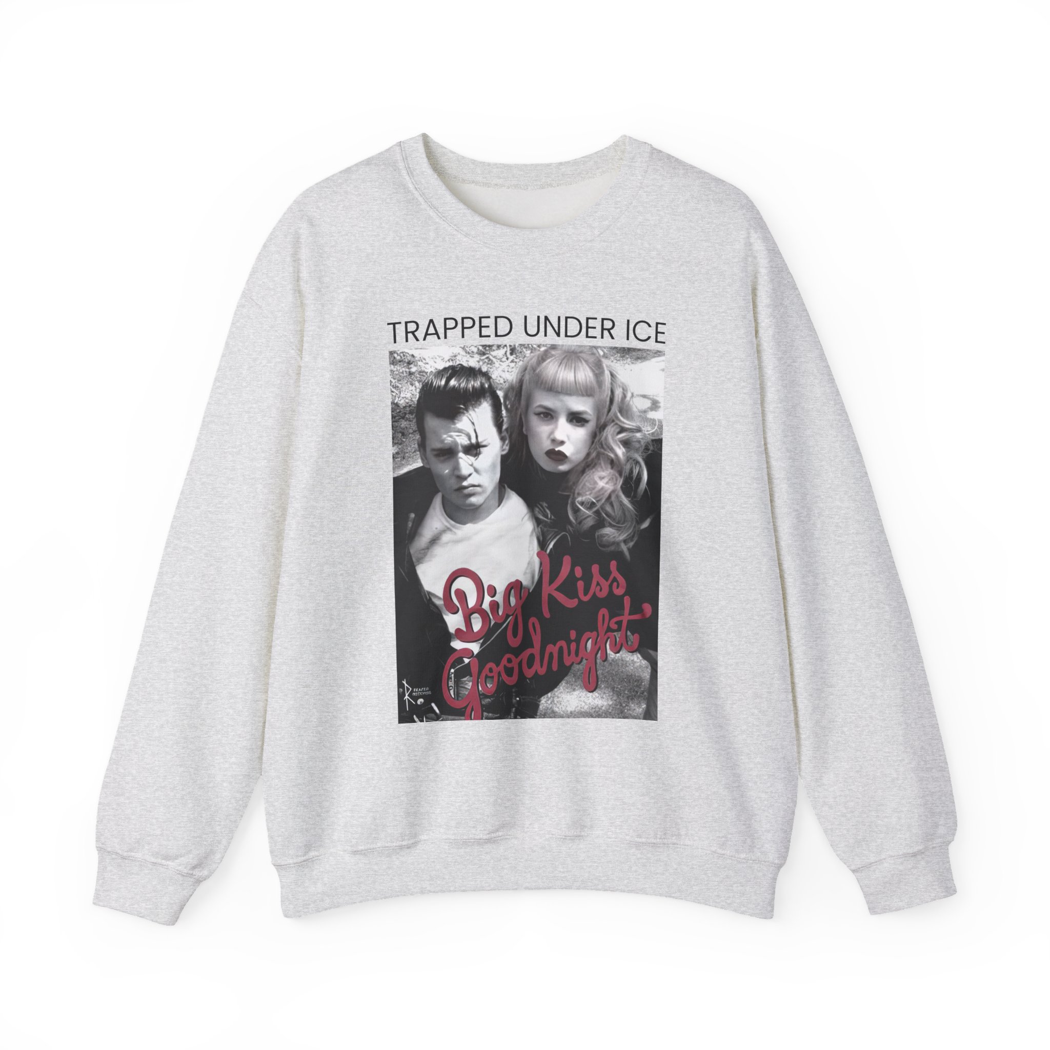 Trapped Under Ice Big Kiss Goodnight Unisex Heavy Blend Crewneck Sweatshirt