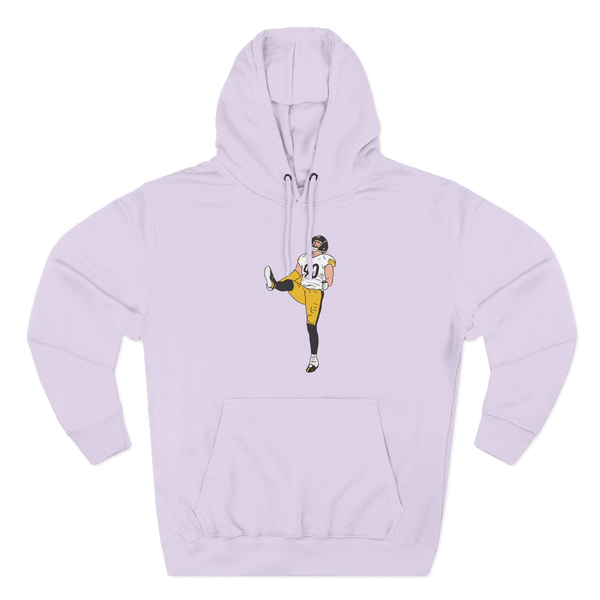 Tj Watt Football Three-Panel Fleece Hoodie