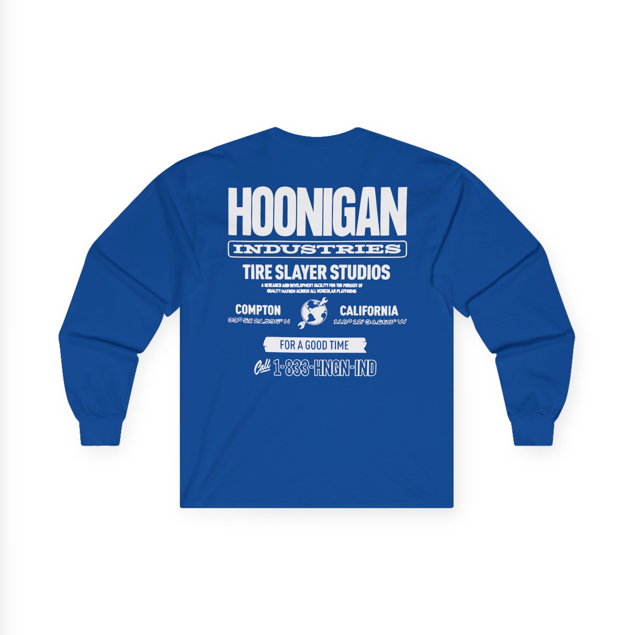 Ken Block Hoonigan Headquarters Unisex Ultra Cotton Long Sleeve Tee