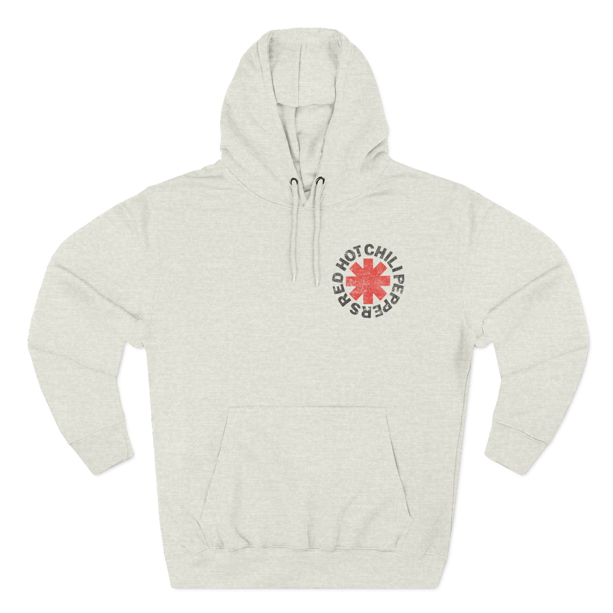 Red Hot Chili Peppers Logo Three-Panel Fleece Hoodie