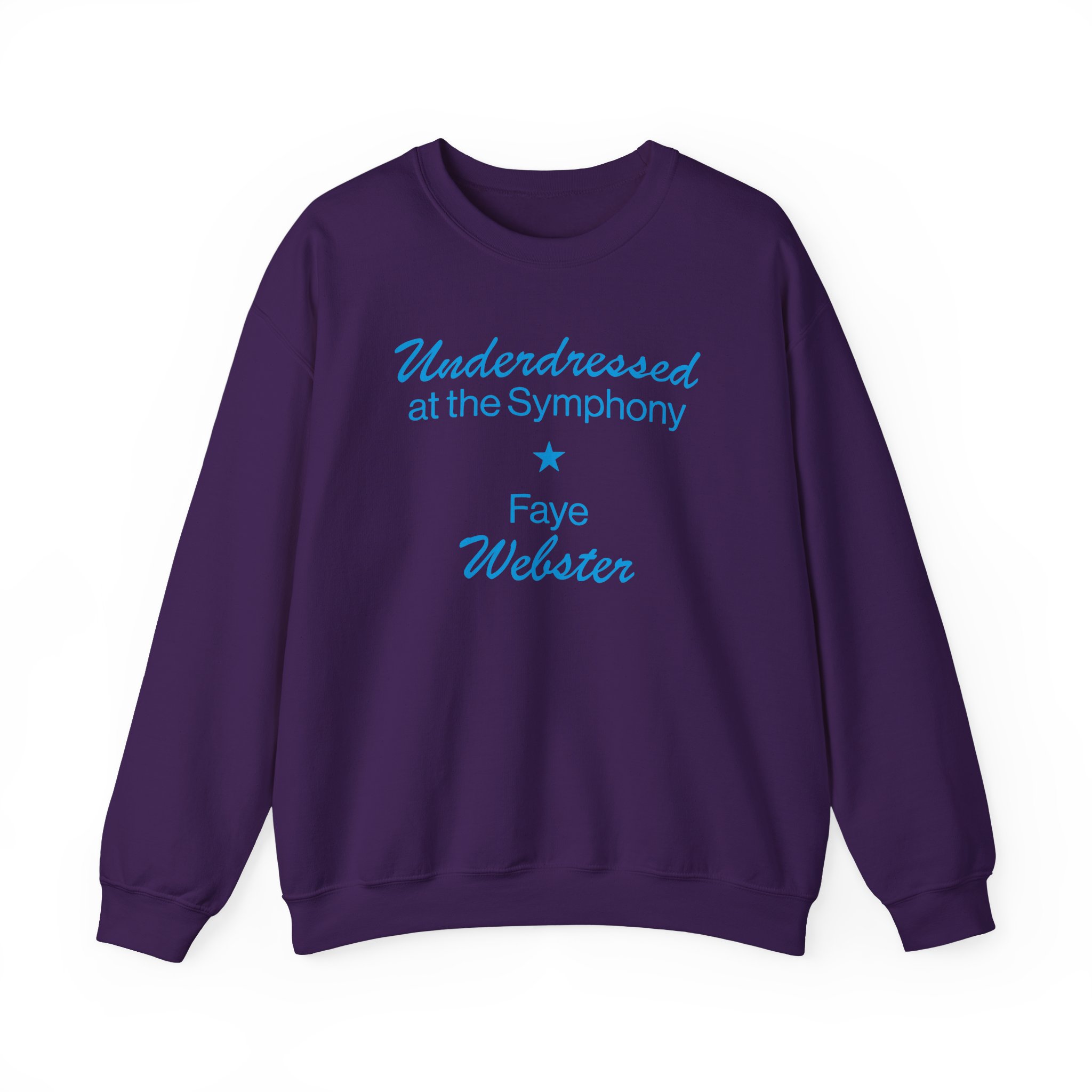 Faye Webster Underdressed at the Symphony 2024 Tour Unisex Heavy Blendâ„¢ Crewneck Sweatshirt
